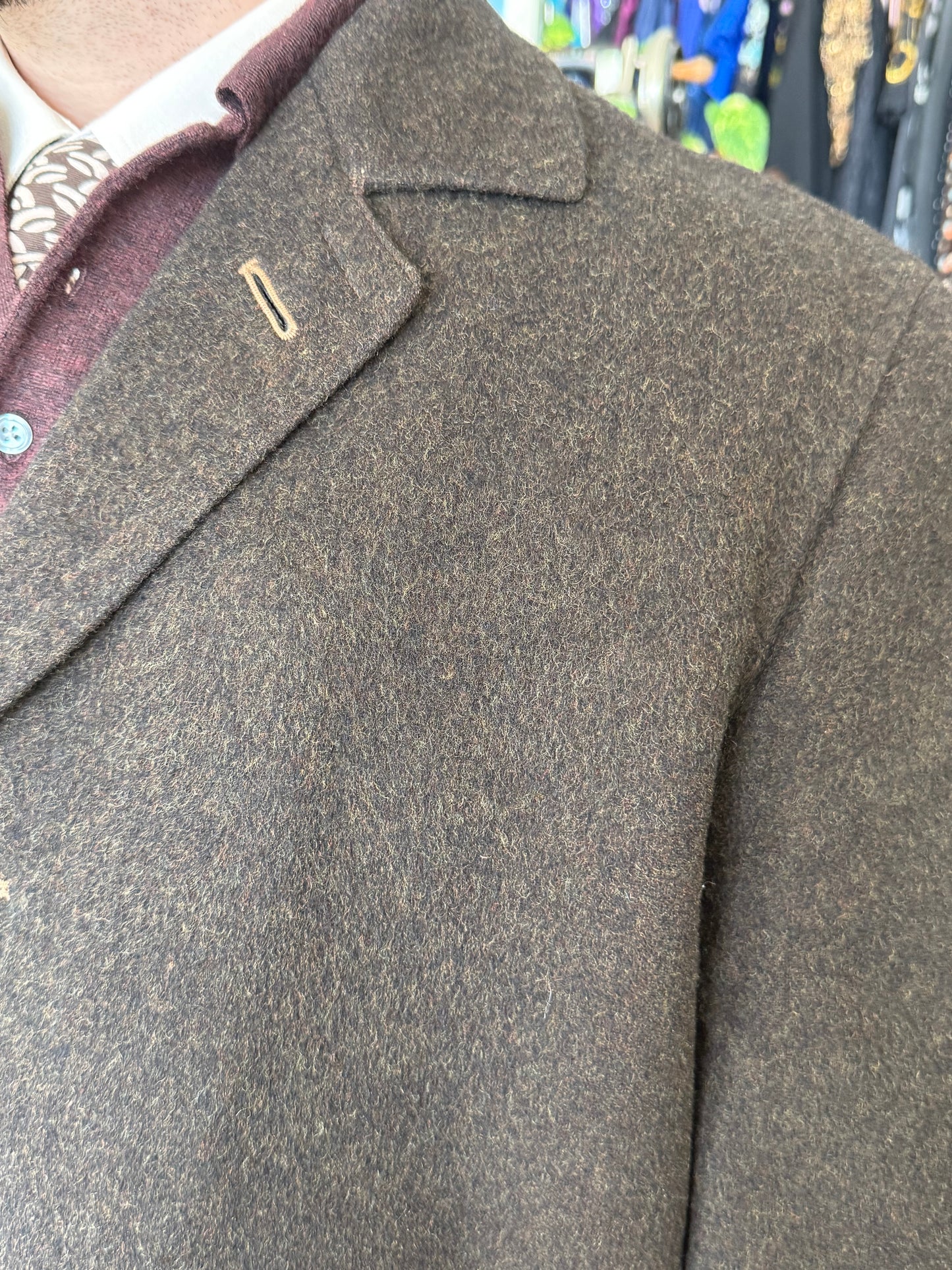 Cappotto Loden anni '70 tg. 54-56