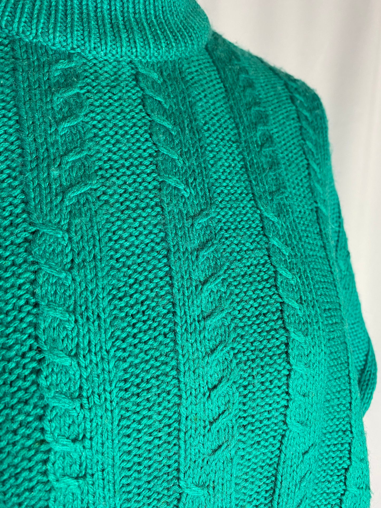 Maglione verde smeraldo - TG. 50/52/54