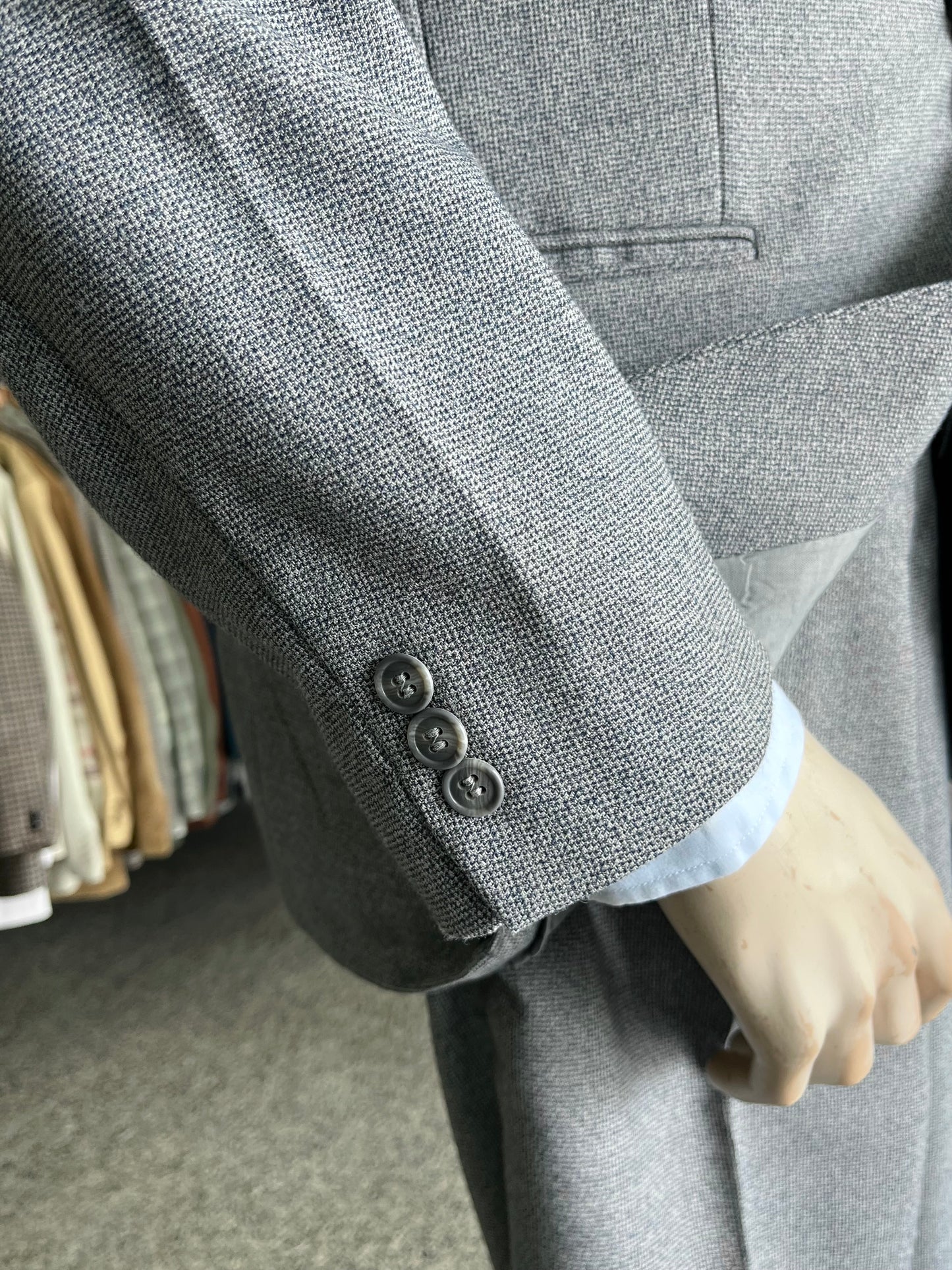 Completo tre pezzi anni '70 tg. 48