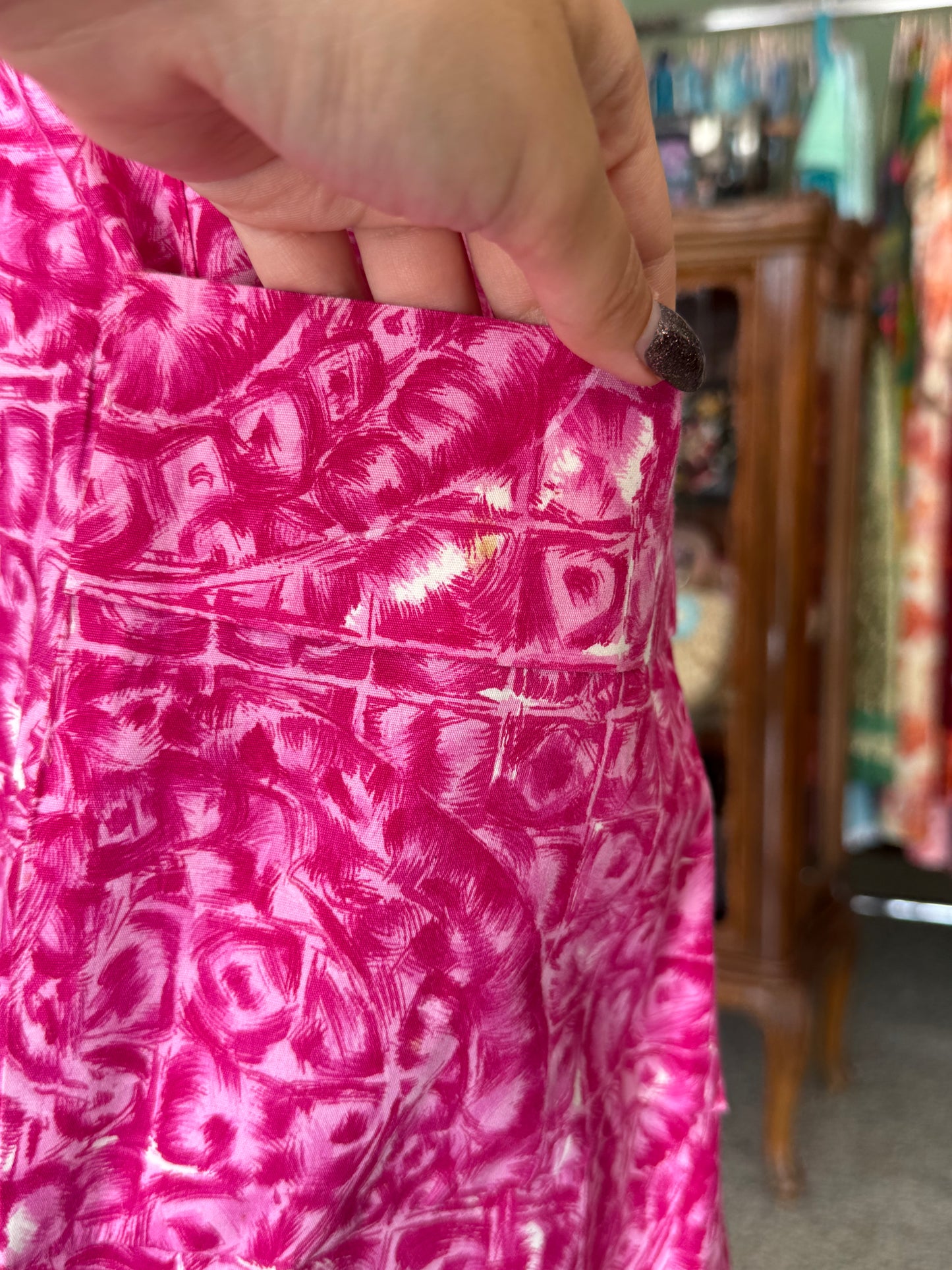 Abito anni ‘60 fucsia - TG. 42/44