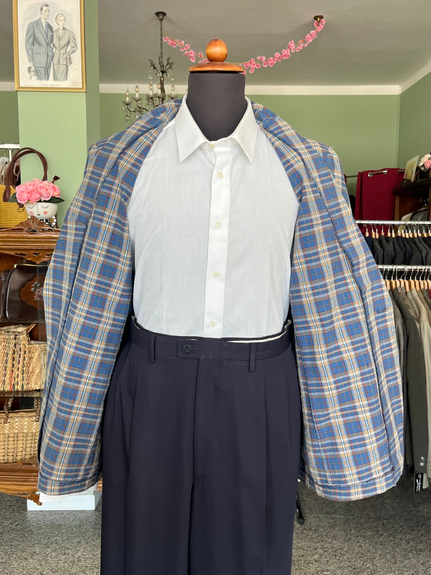 Giacca madras anni ‘80