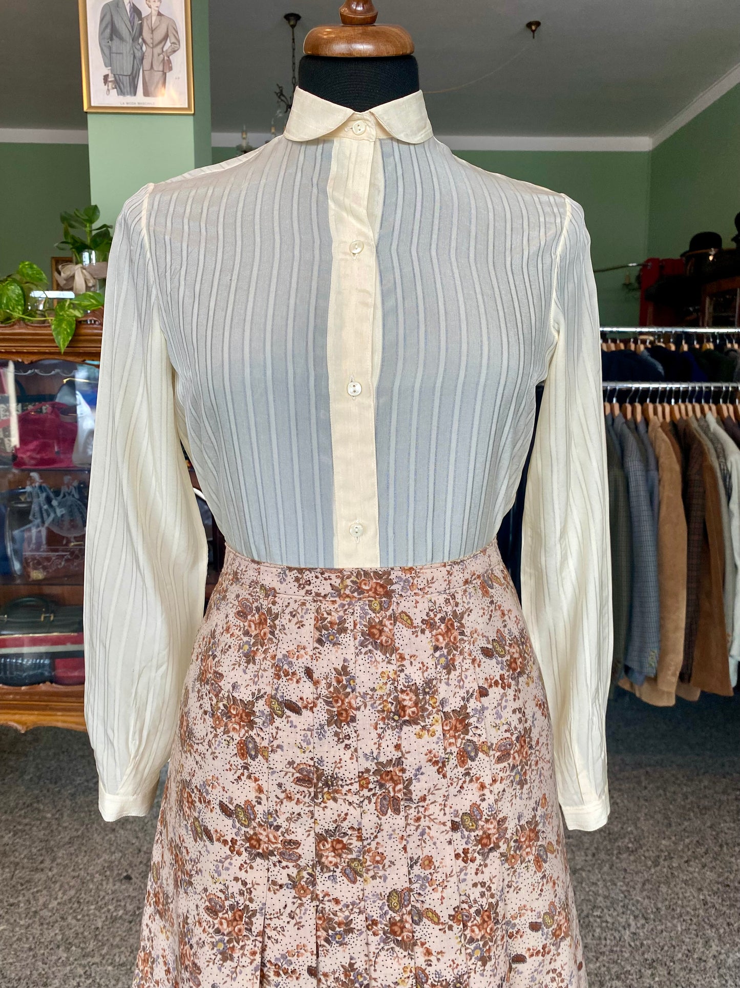 Camicia color giallo pastello - TG. 40/42