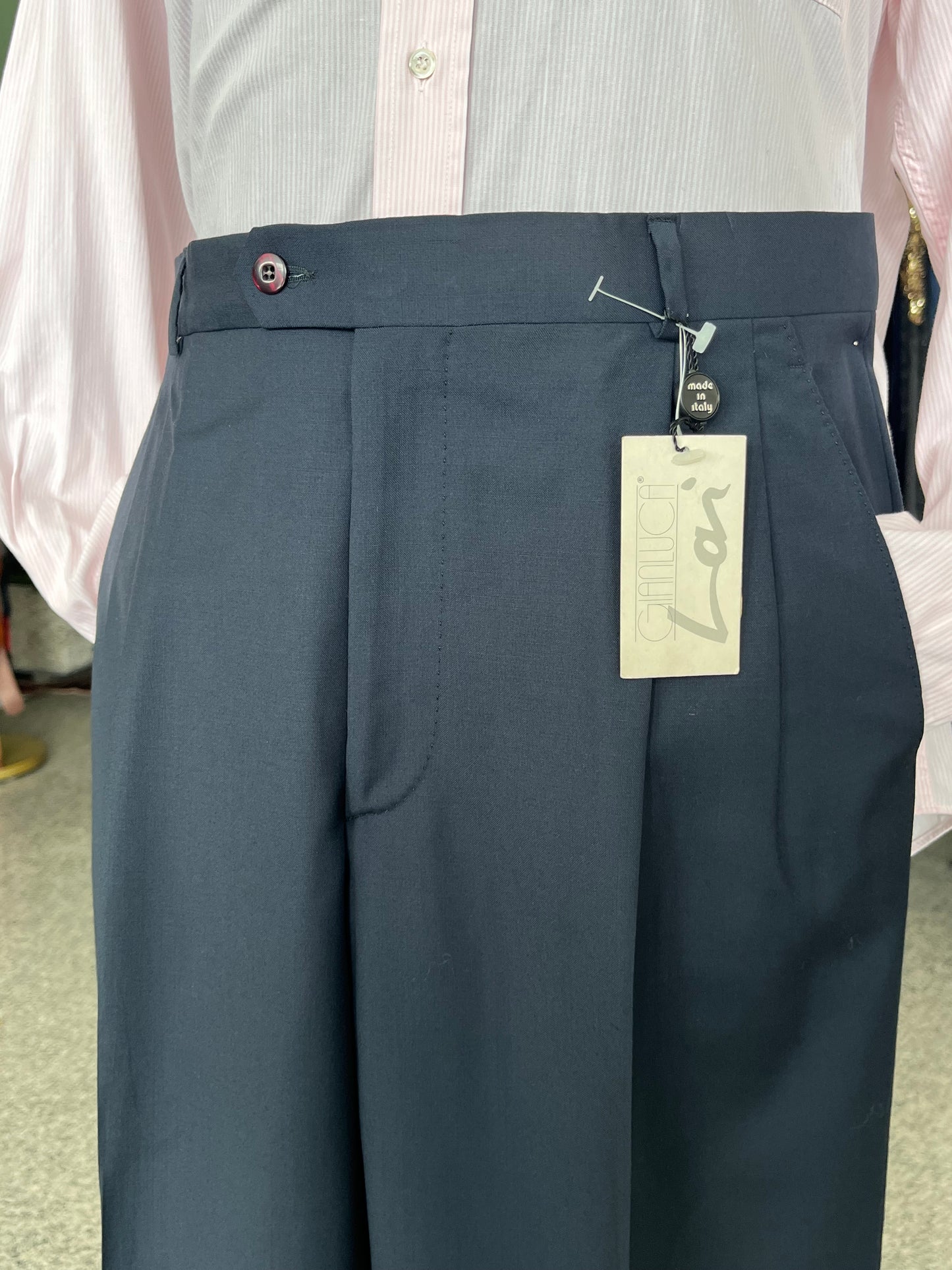 Calzoni in fresco di lana NOS tg. 48