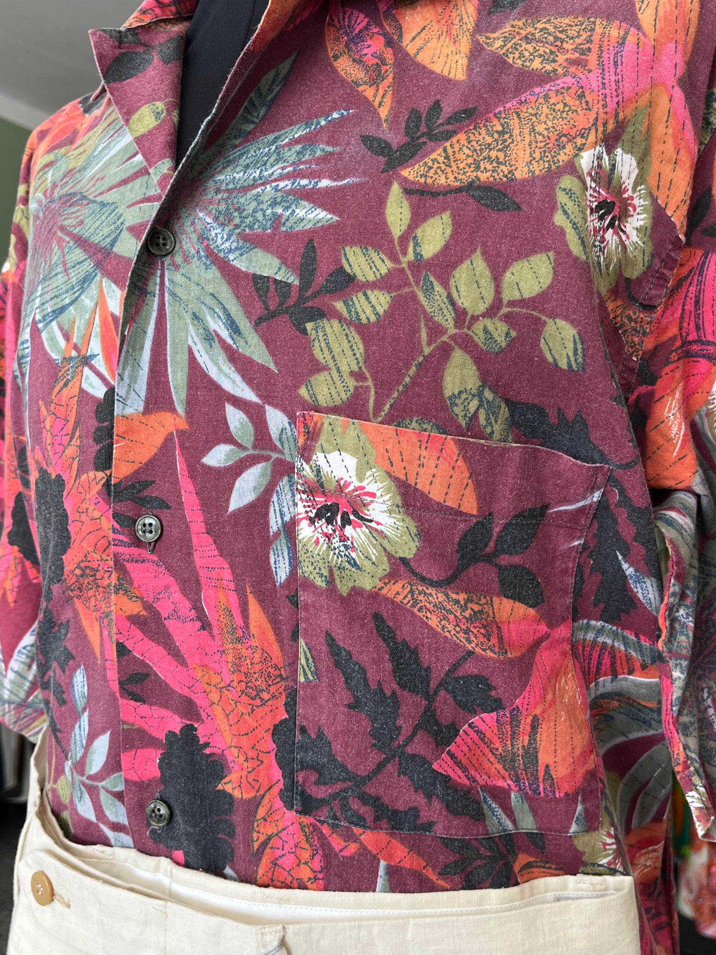 Camicia a maniche corte tg. M-L
