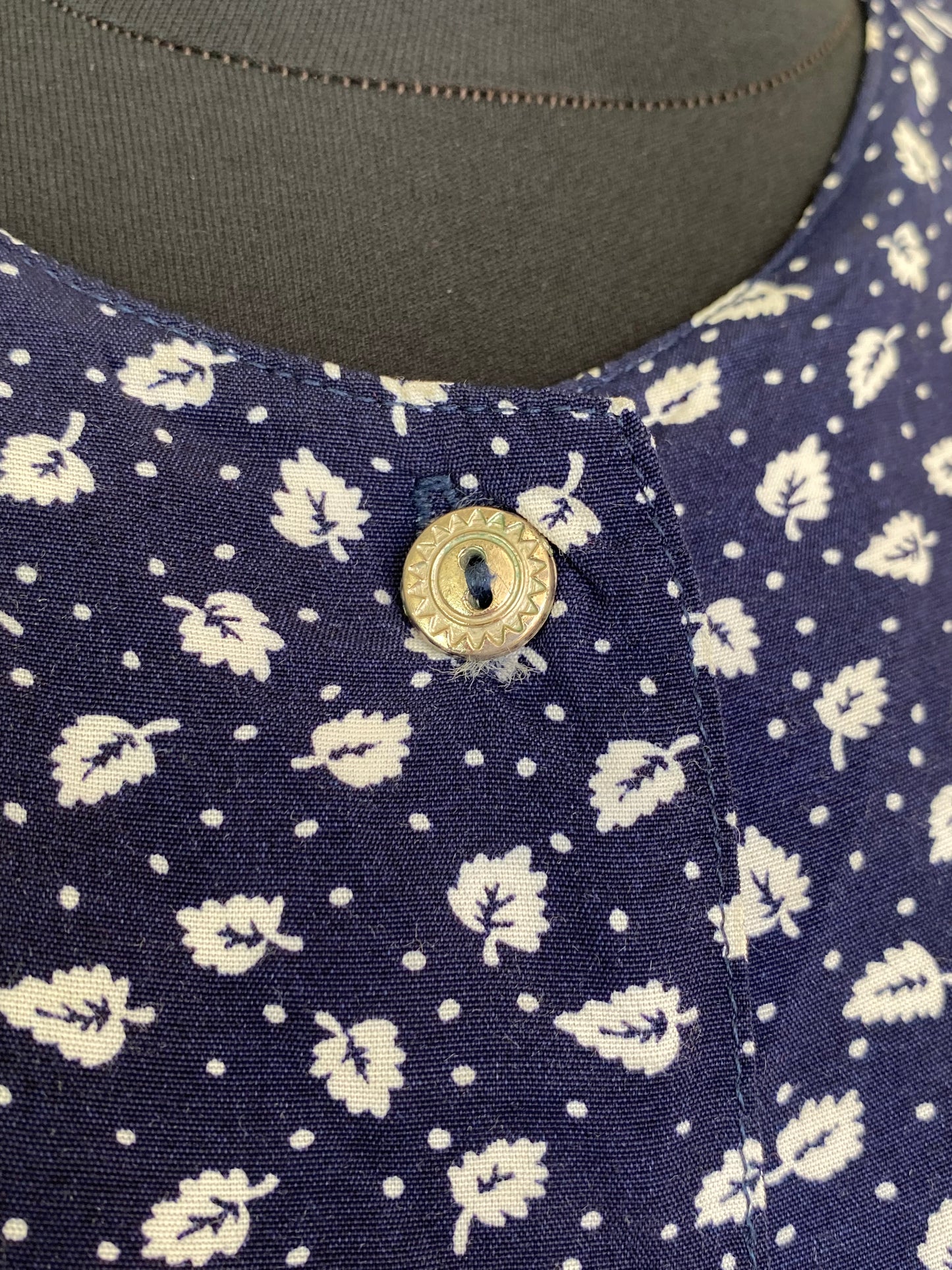 Abito in viscosa con microfantasia - TG. 46