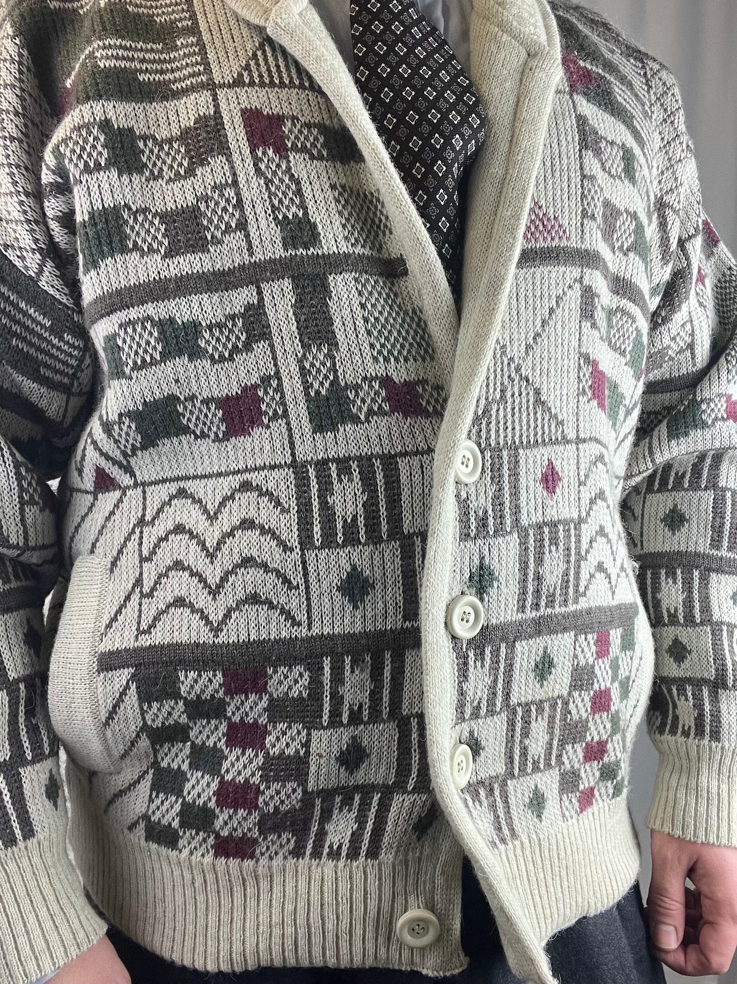 Cardigan anni '90 tg. M-L