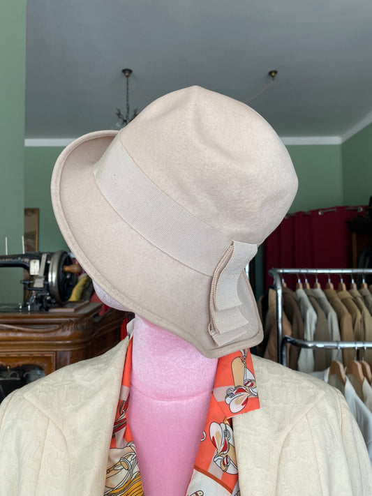 Cappello panna anni ‘70