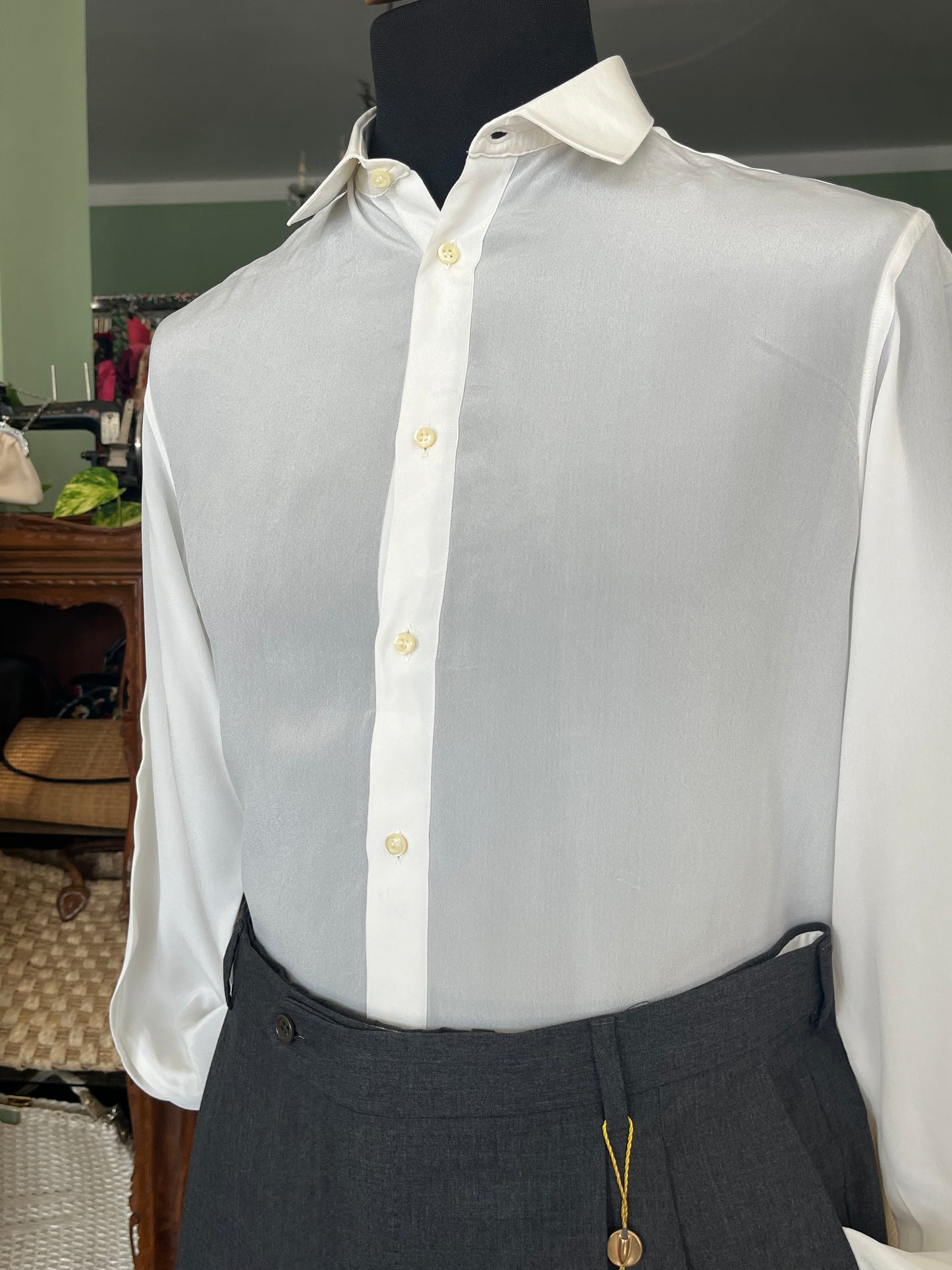 Camicia in seta anni ‘80 tg. M-L
