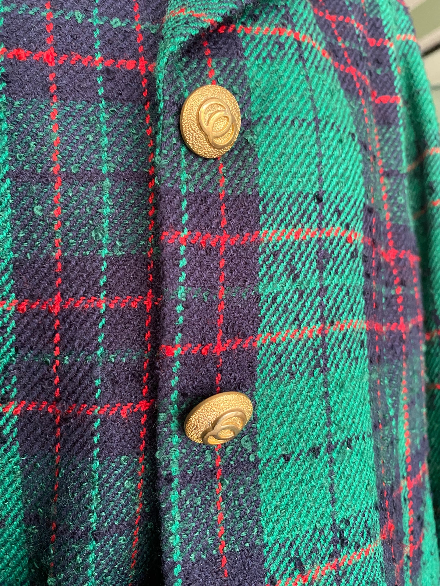Completo abito + giacca tartan - TG. 42
