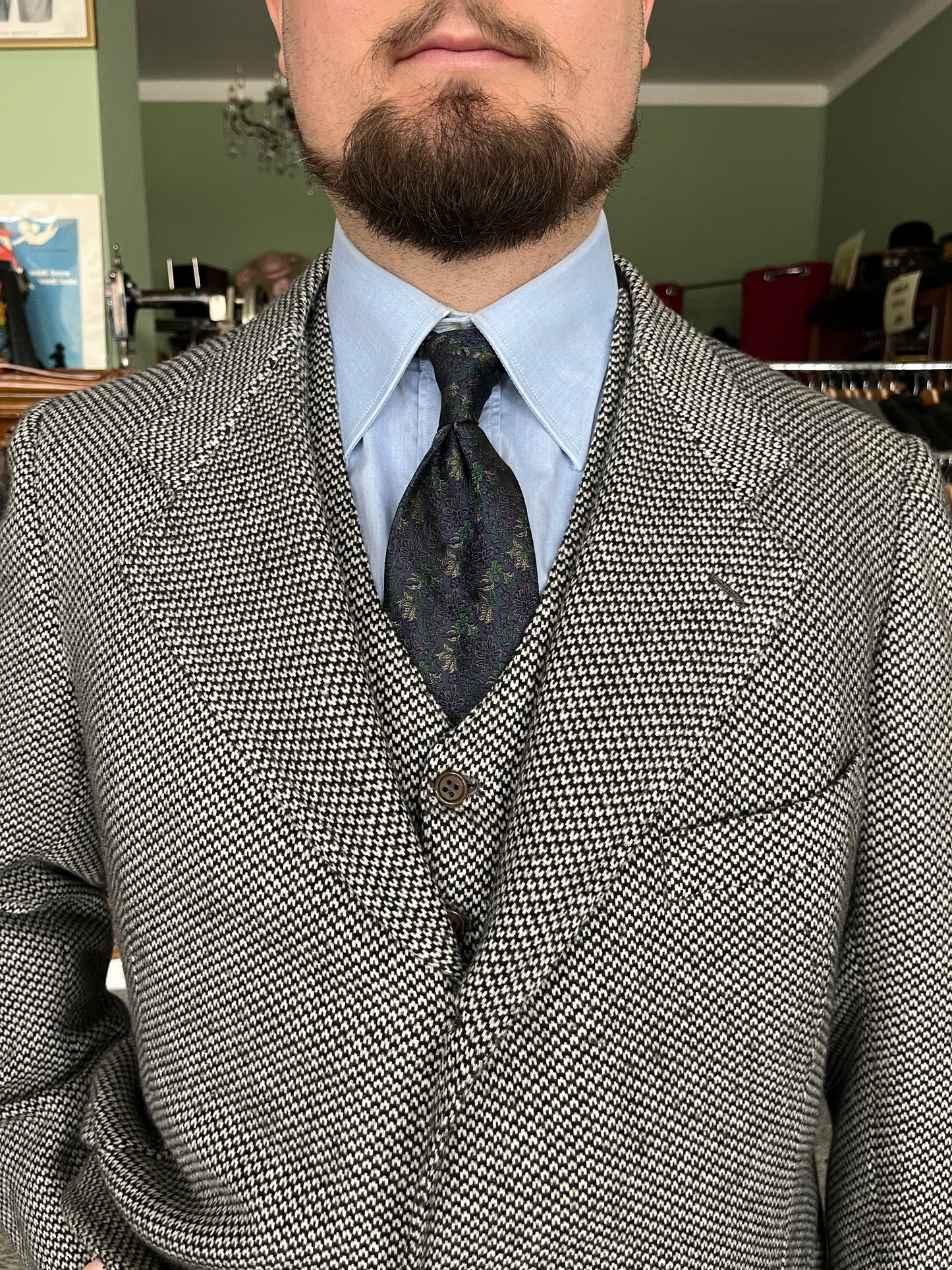 Giacca + panciotto Zegna anni ‘70 sartoriali tg. 52-54