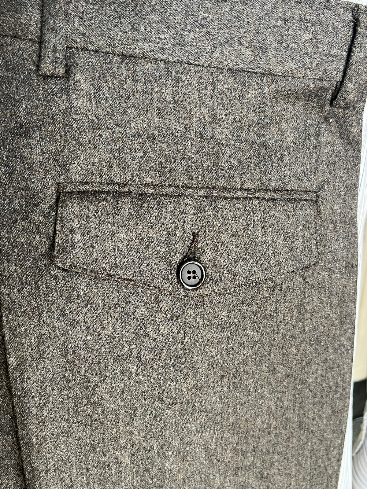 Calzoni Valentino flanella anni ‘80 NOS tg. 46