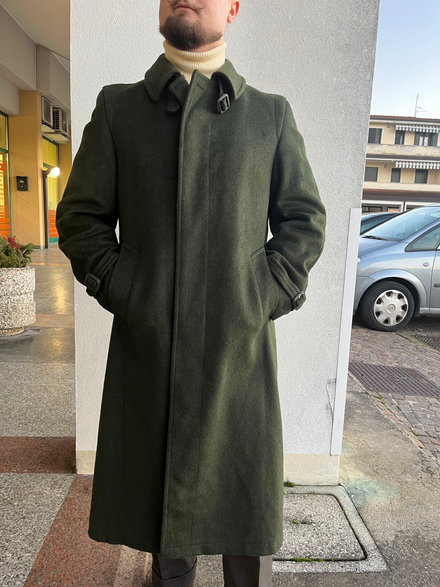 Cappotto Loden anni '70 tg. 46-48