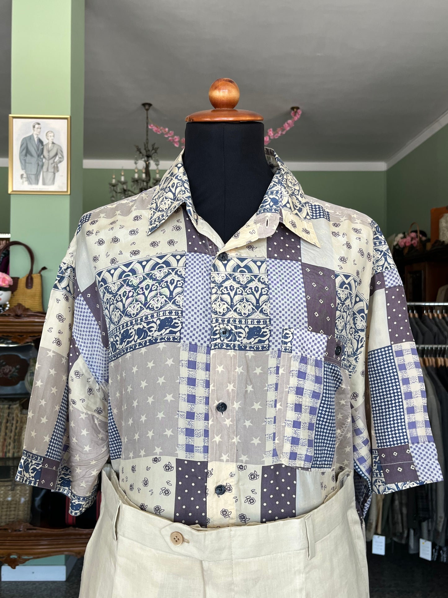 Camicia a maniche corte tg. M-L