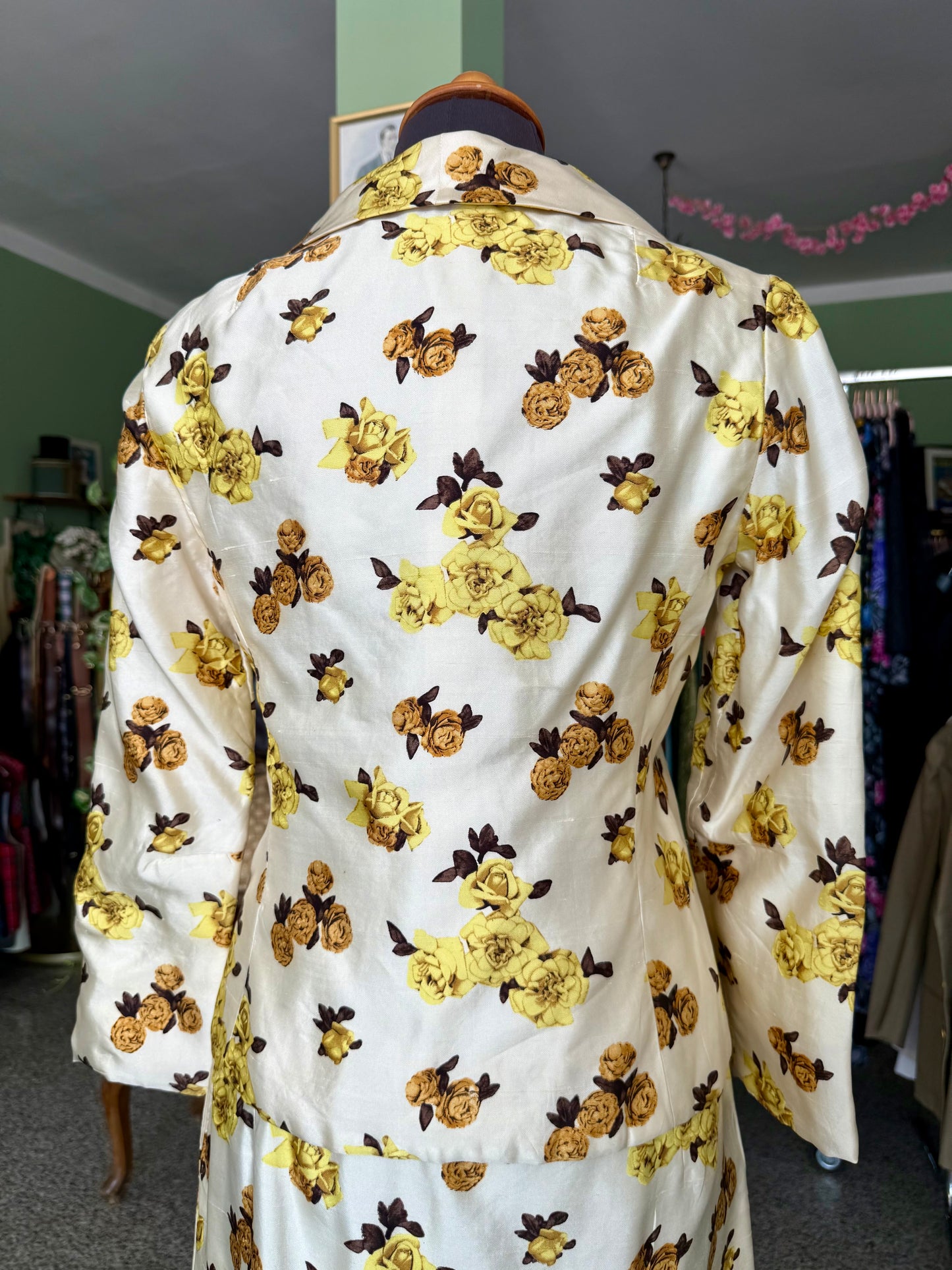 Tailleur anni ‘60 in shantung di seta - TG. 40