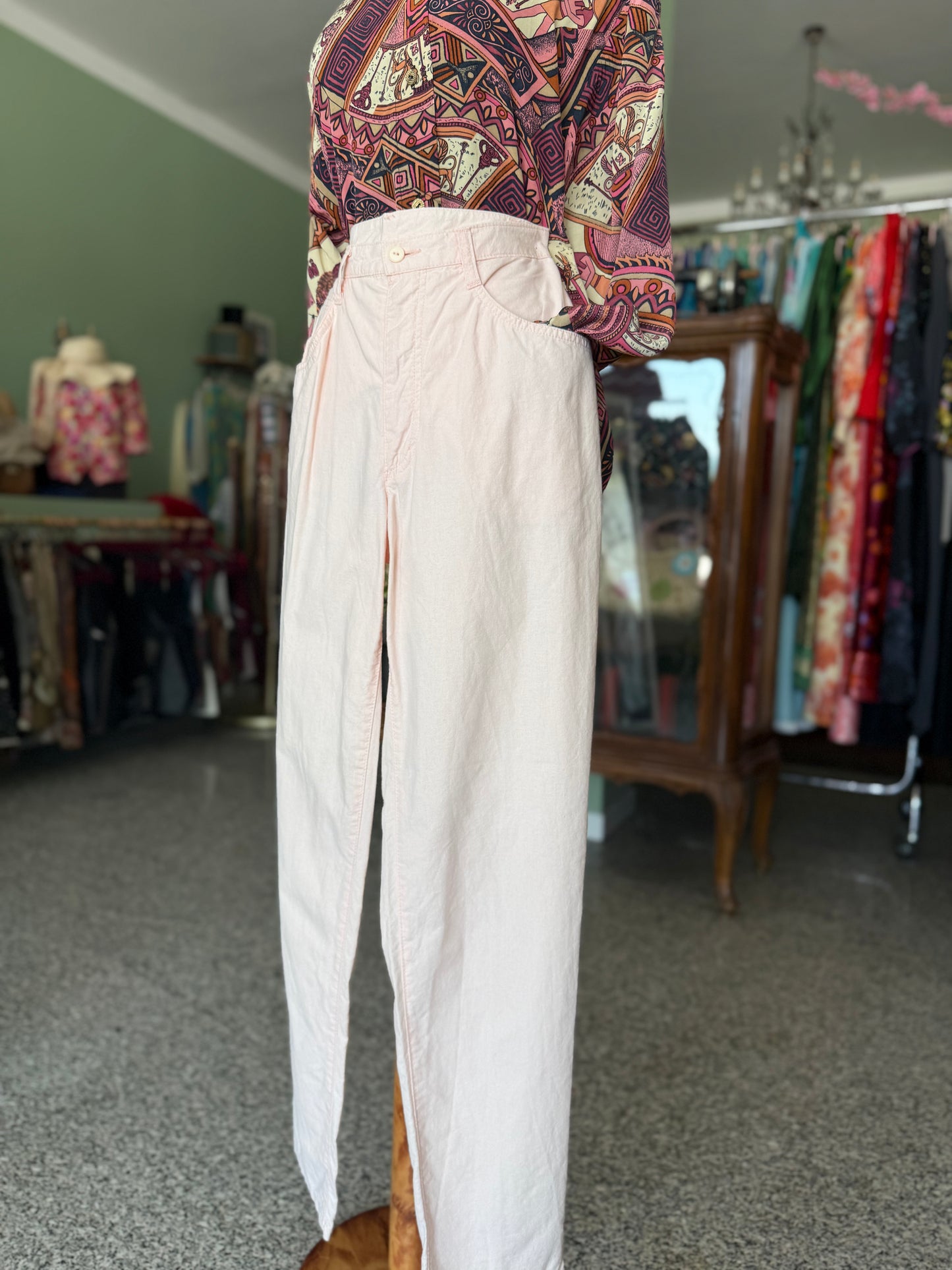 Pantaloni rosa pastello - TG. 38/40