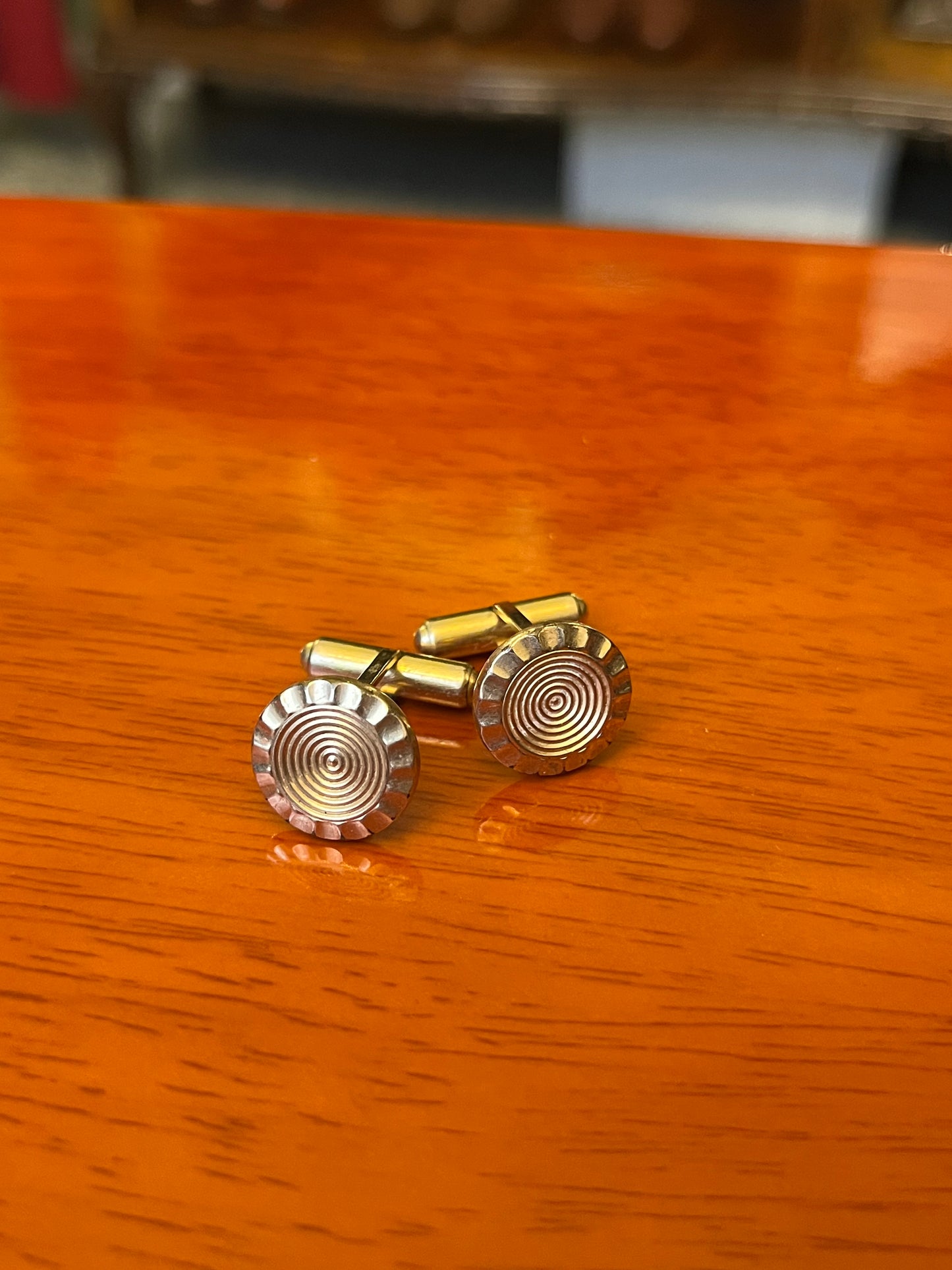 Gemelli dorati tondi