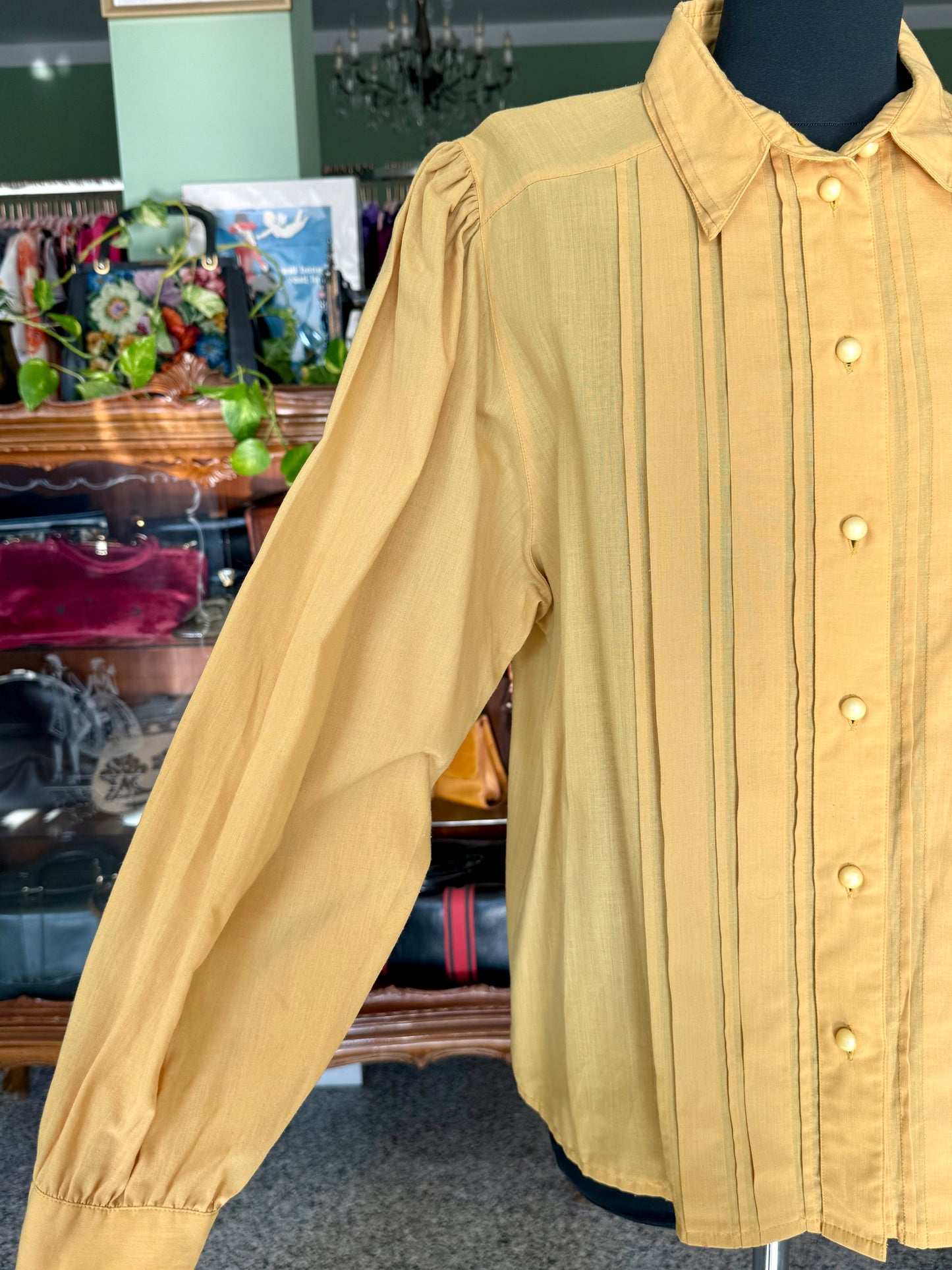 Camicia senape anni ‘80 - TG. 48/50