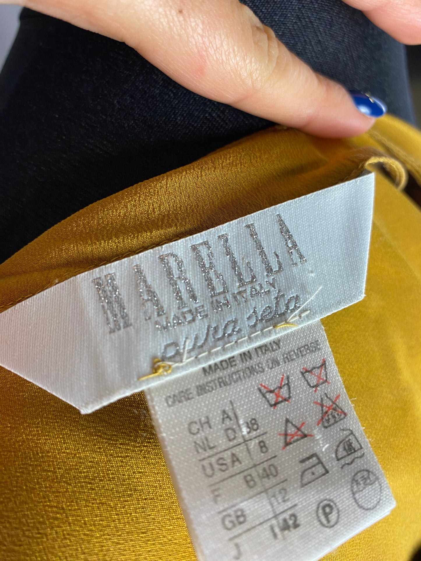 Camicia 100% seta Marella - TG. 44/46