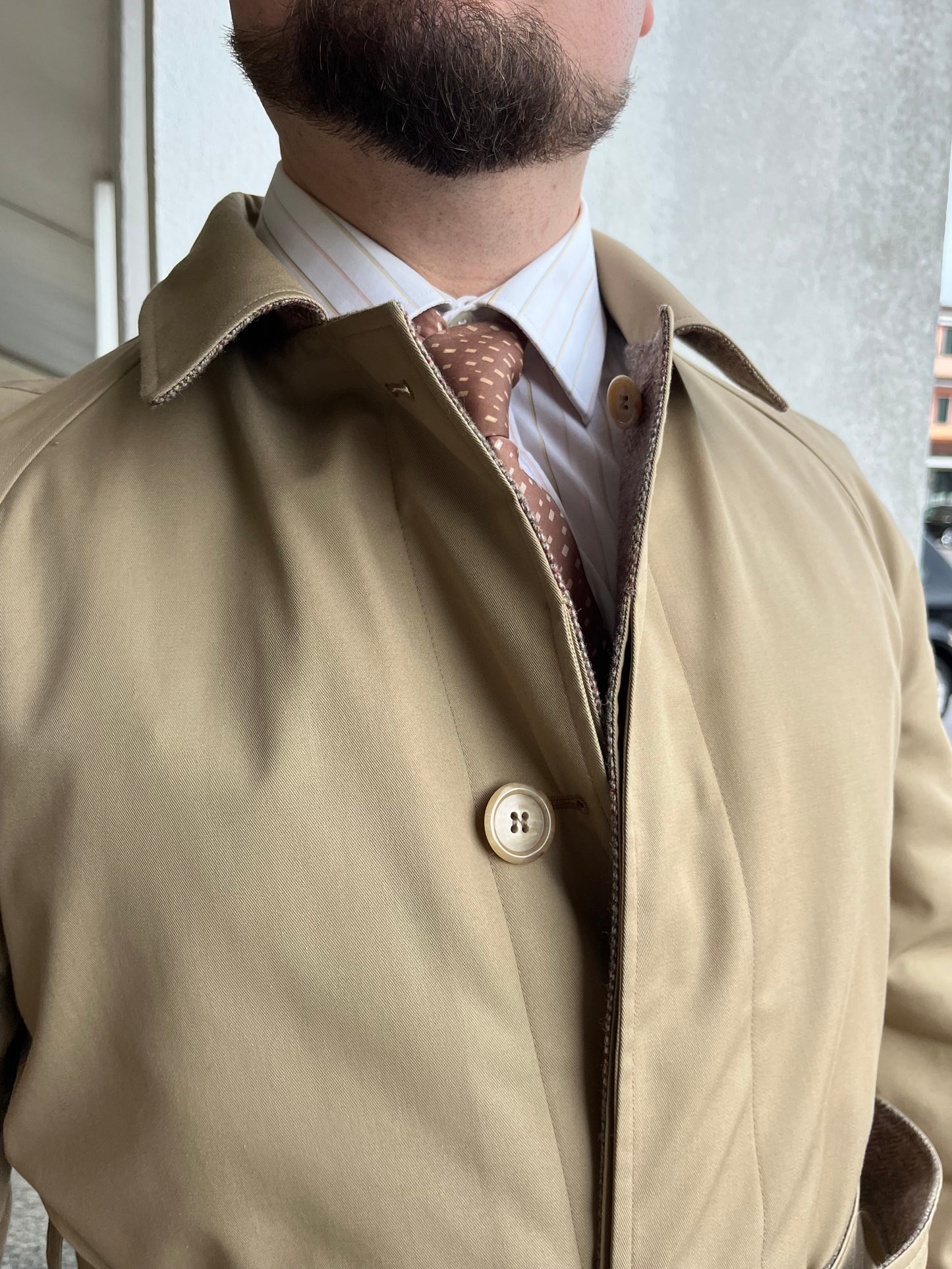 Trench anni ‘70 double-face tg. 46-48-50