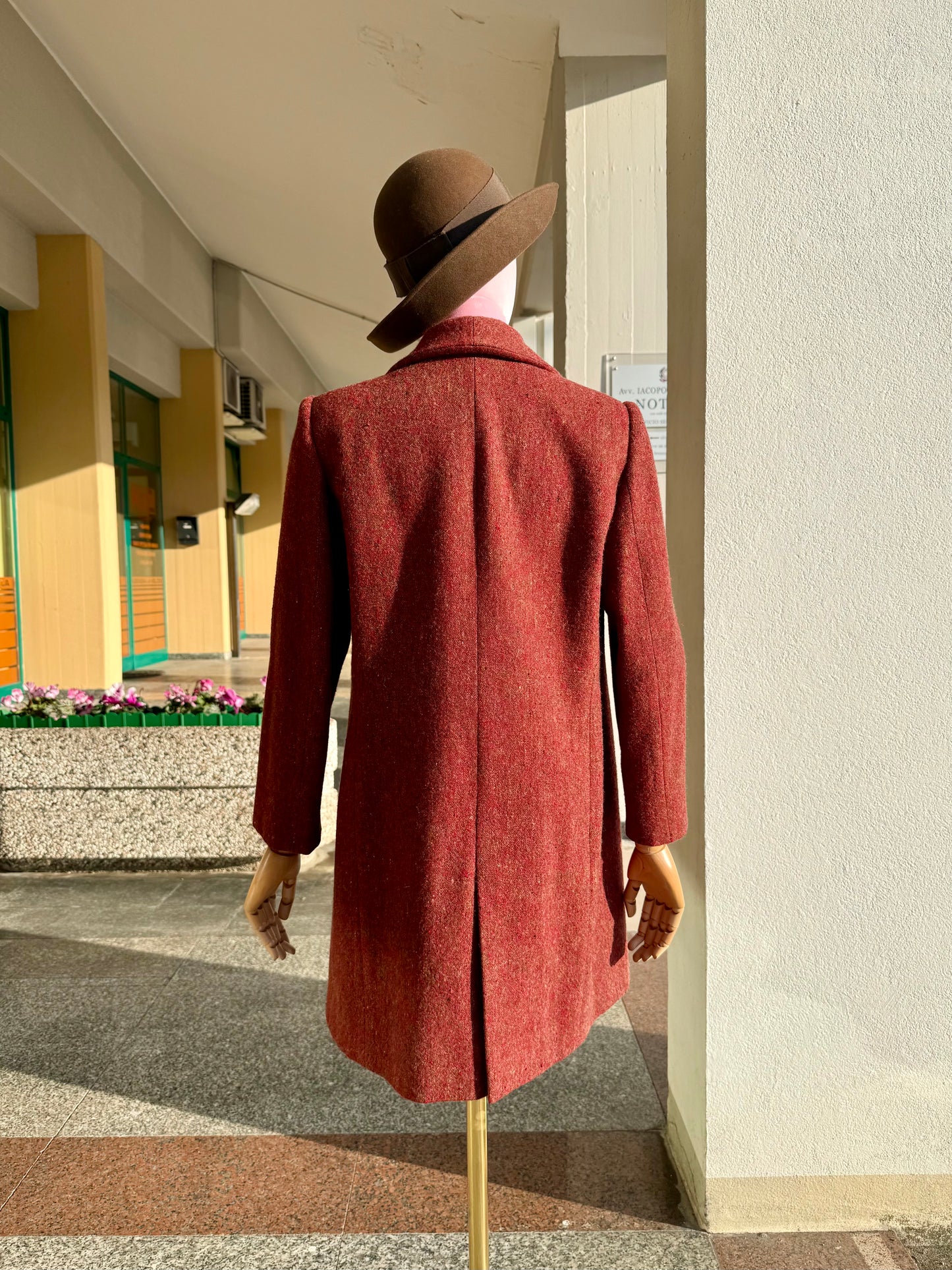 Soprabito sartoriale ruggine - TG. 42