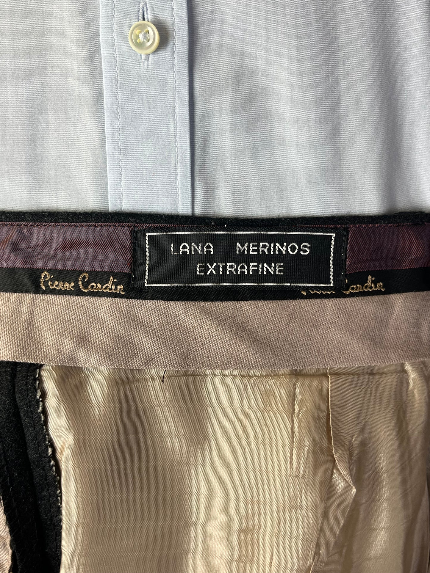 Calzoni Pierre Cardin in lana Merinos tg. 52