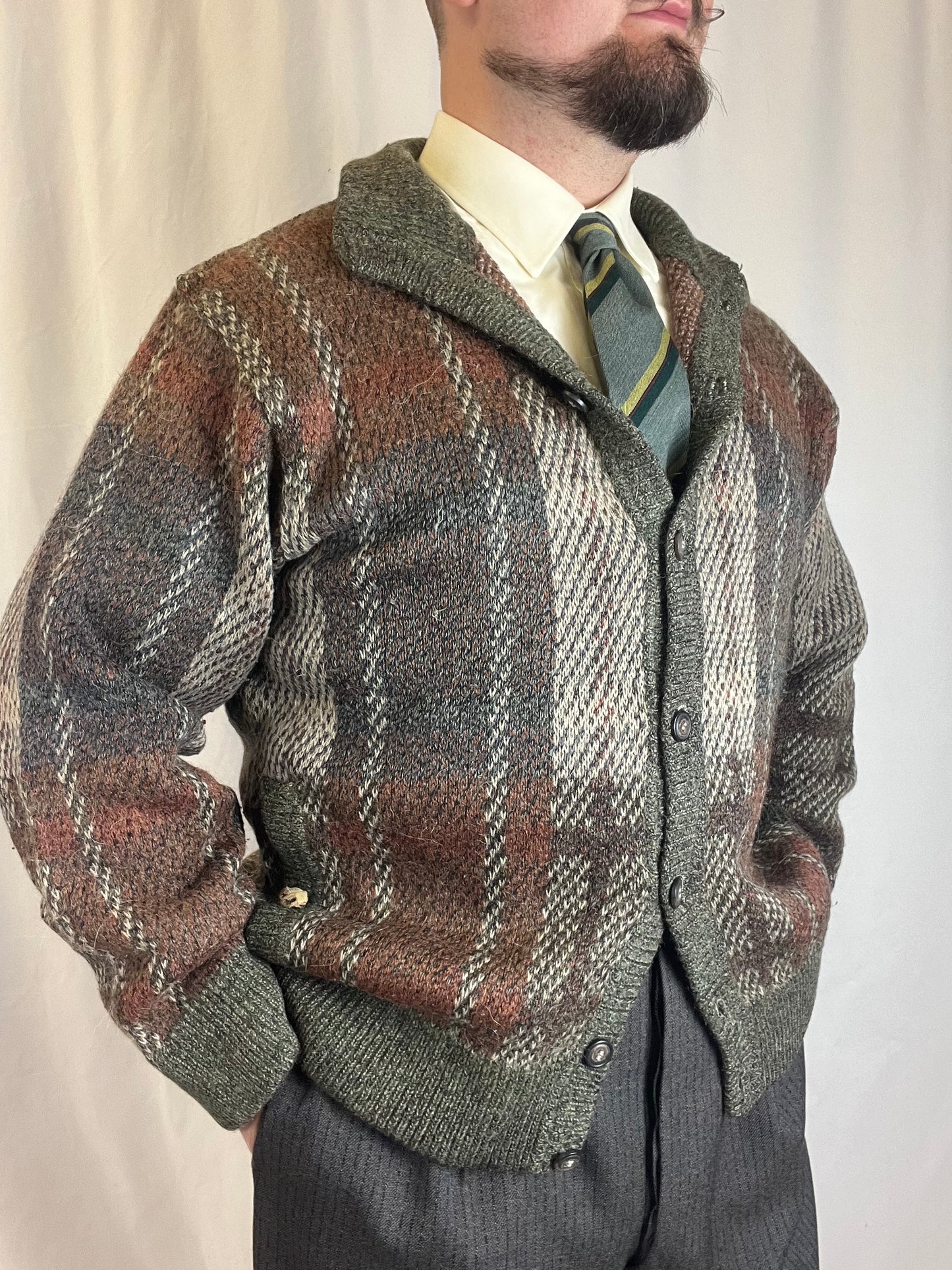 Cardigan anni '70 M-L