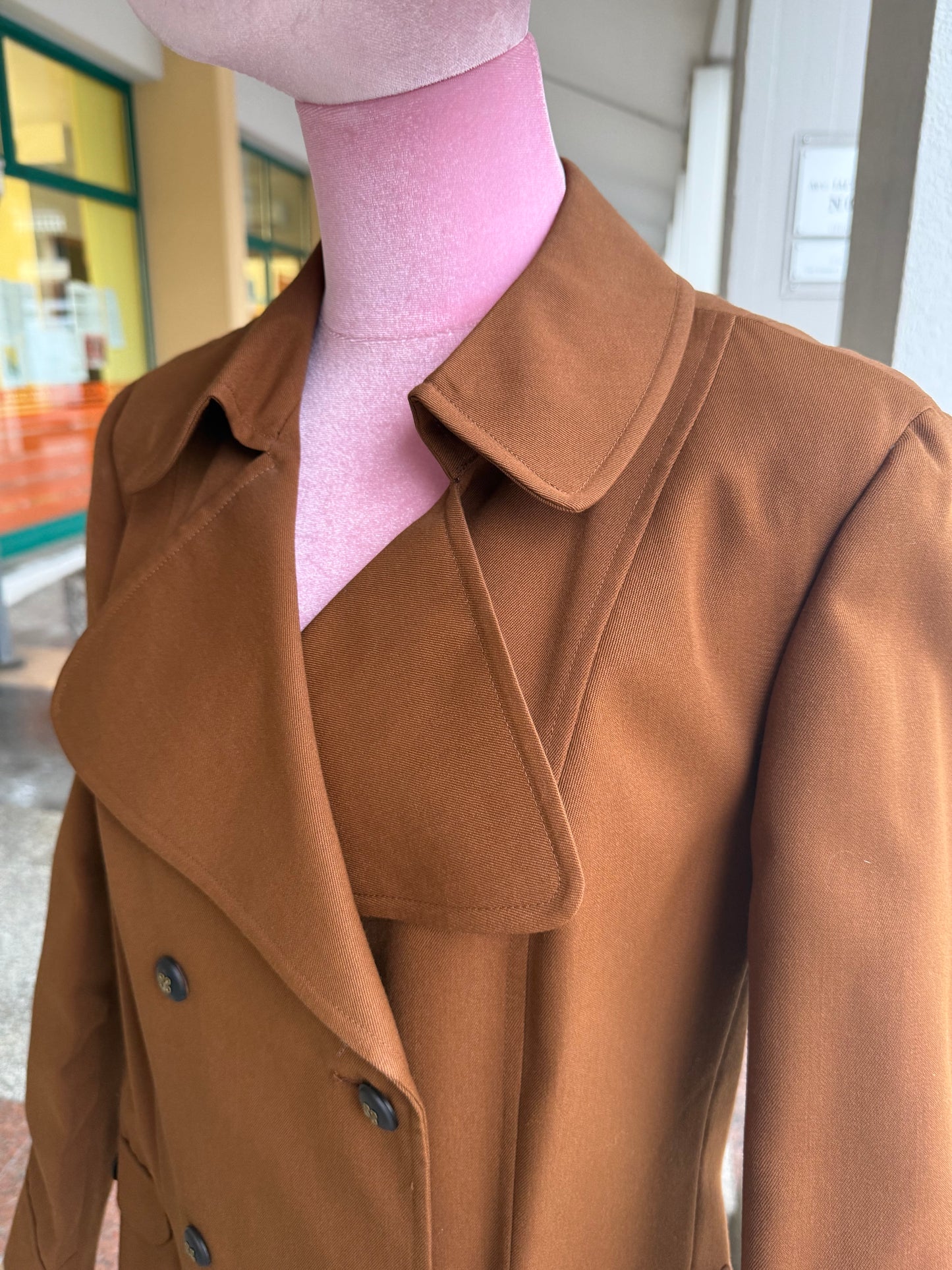Trench tabacco new old stock - TG. 44