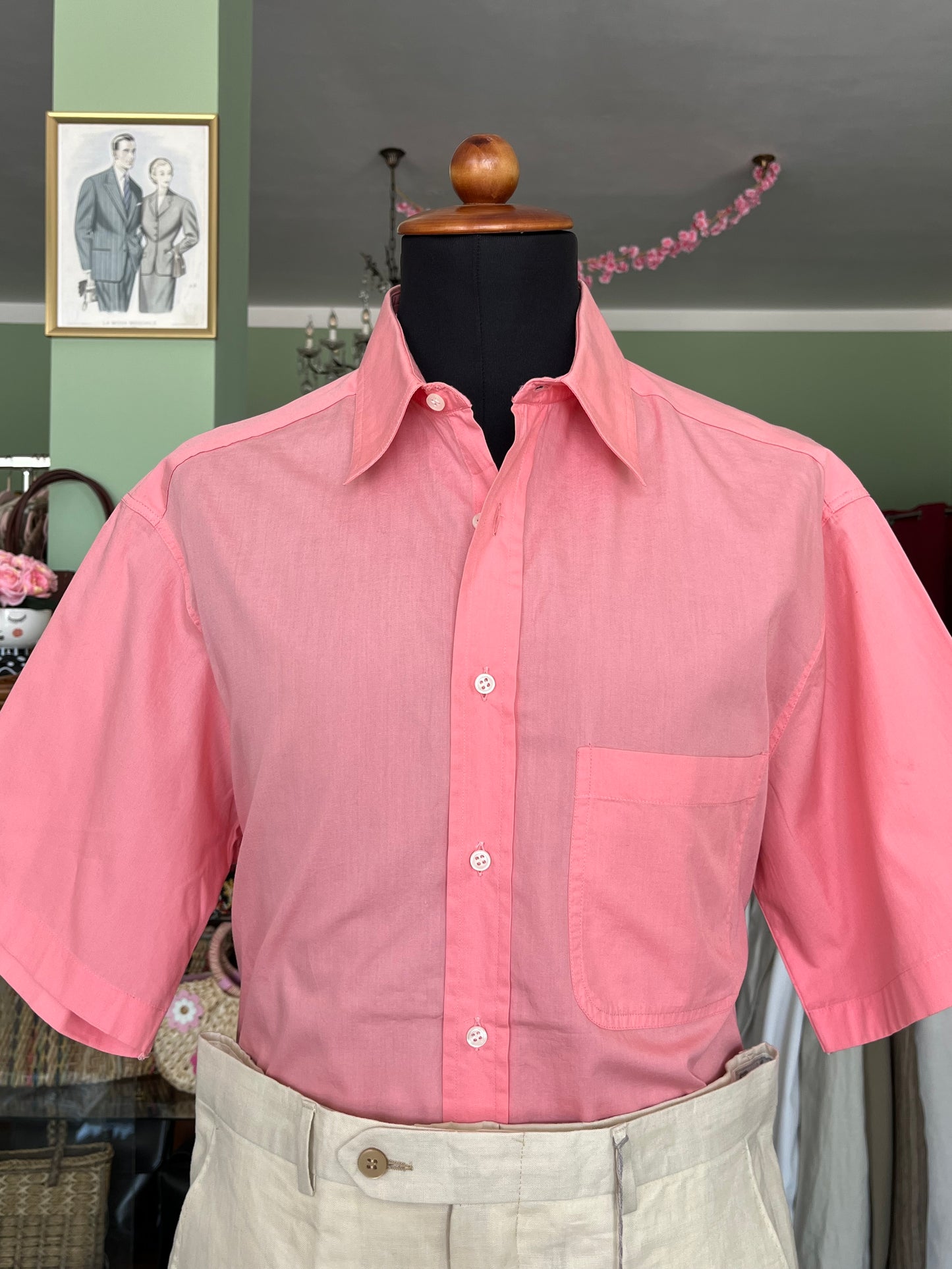 Camicia a maniche corte tg. S-M