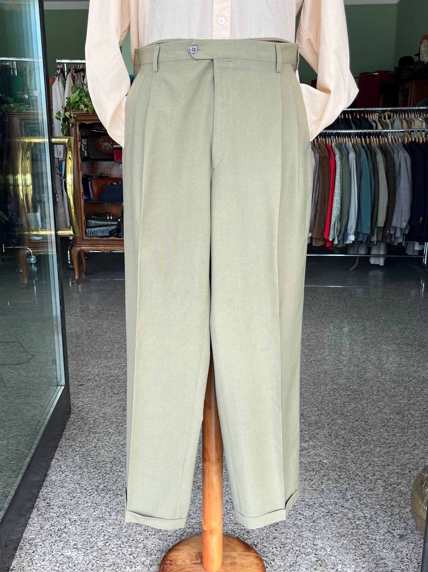 Calzoni anni ‘80 lana/cotone tg. 50-52