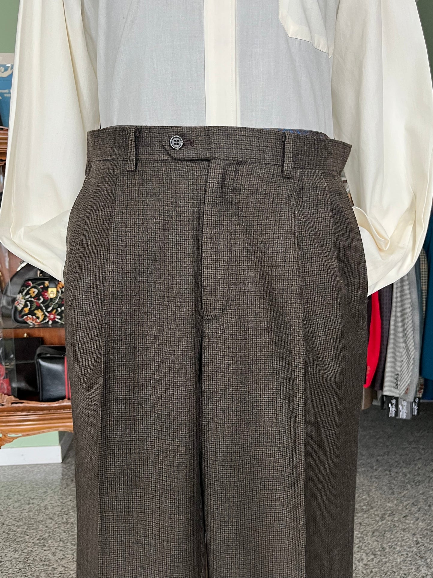 Calzoni anni ‘80 lana tg. 52