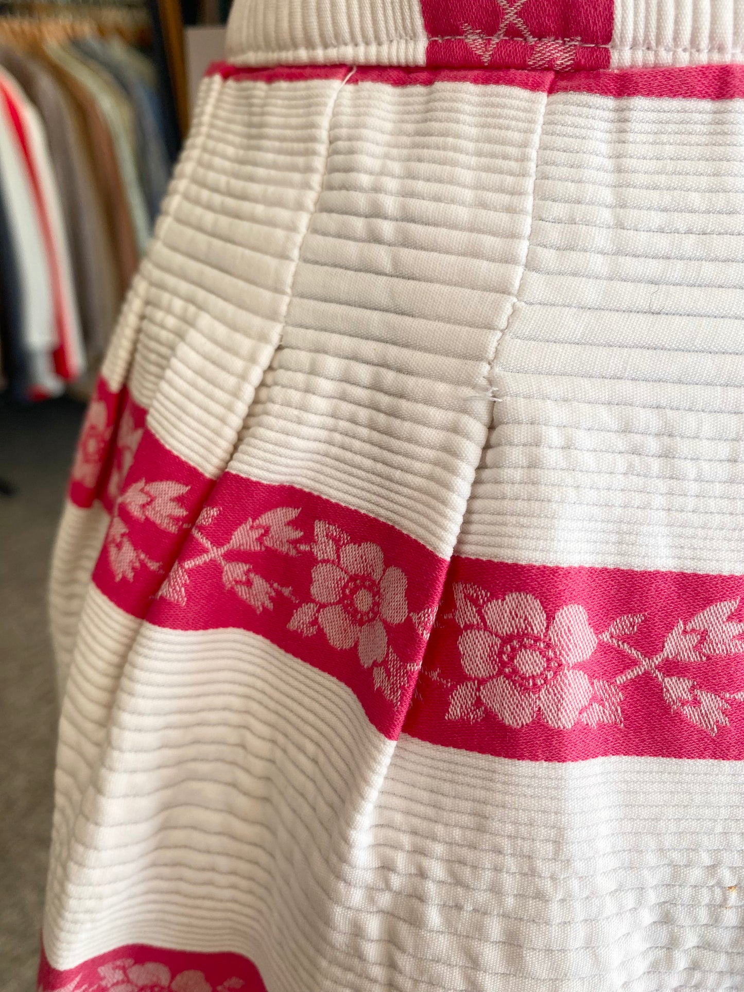 Gonna anni ‘60 piquet di cotone - TG. 42