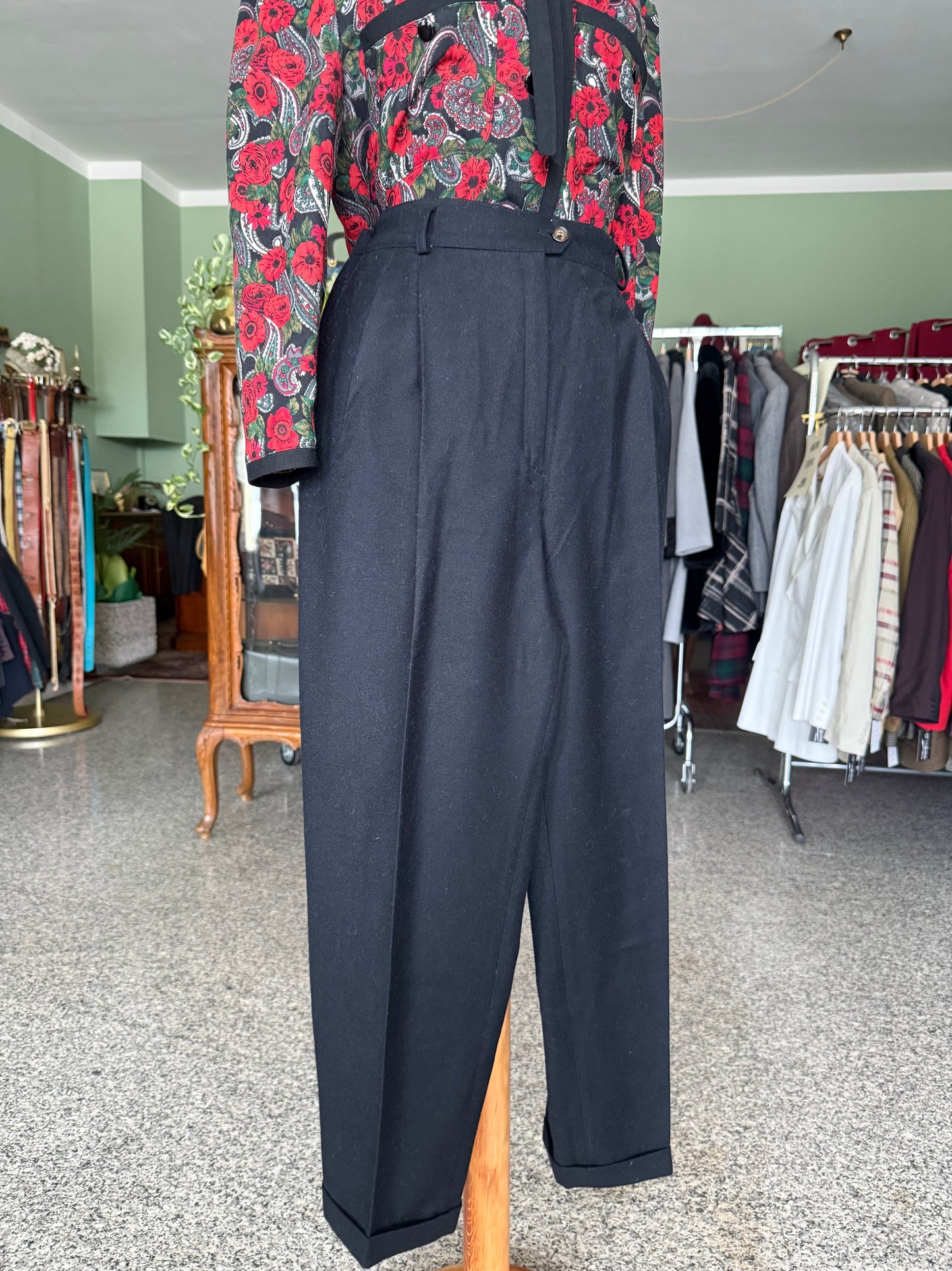 Pantaloni classici in lana - TG. 46/48