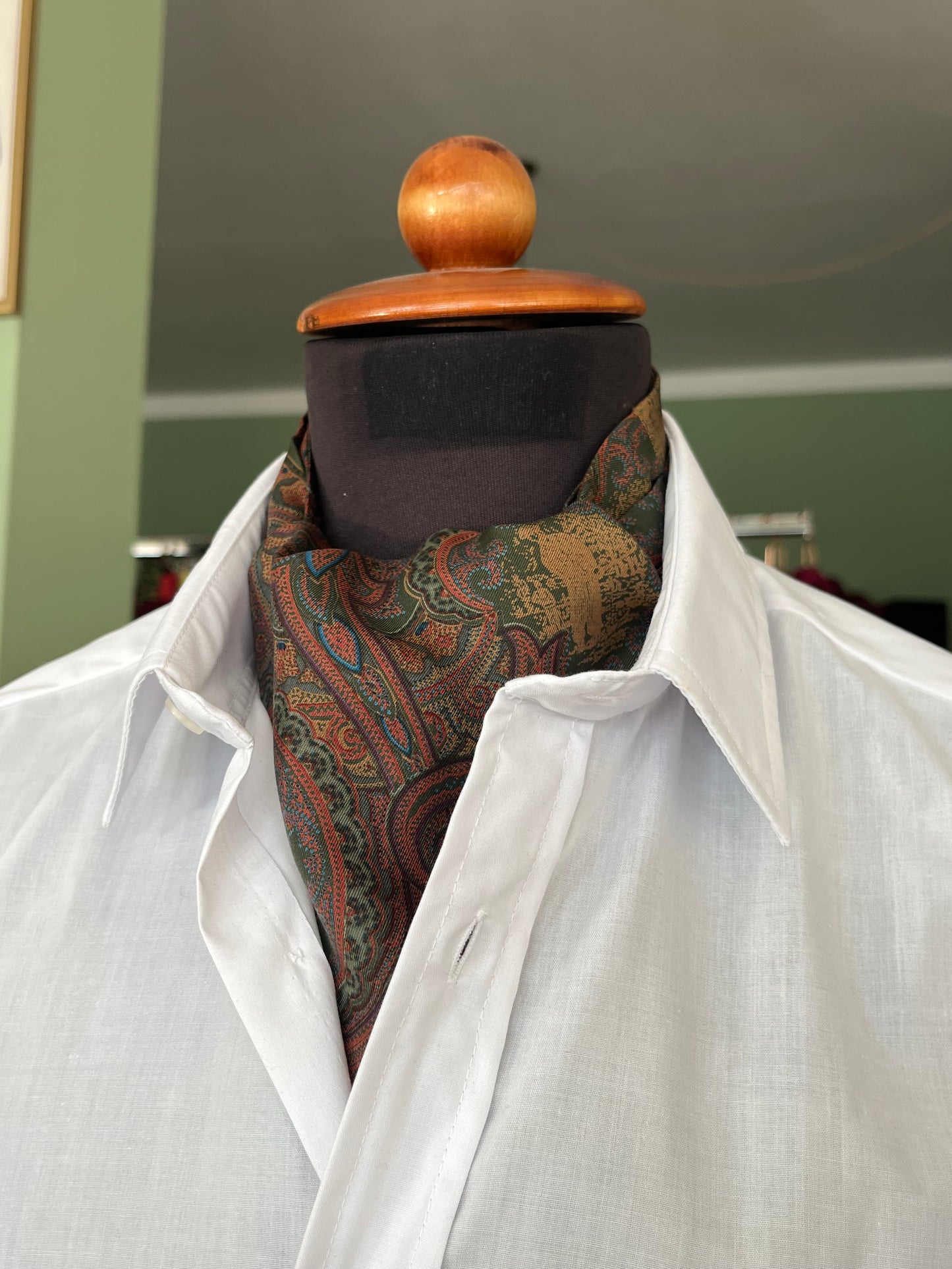 Ascot Boggi seta fantasia paisley