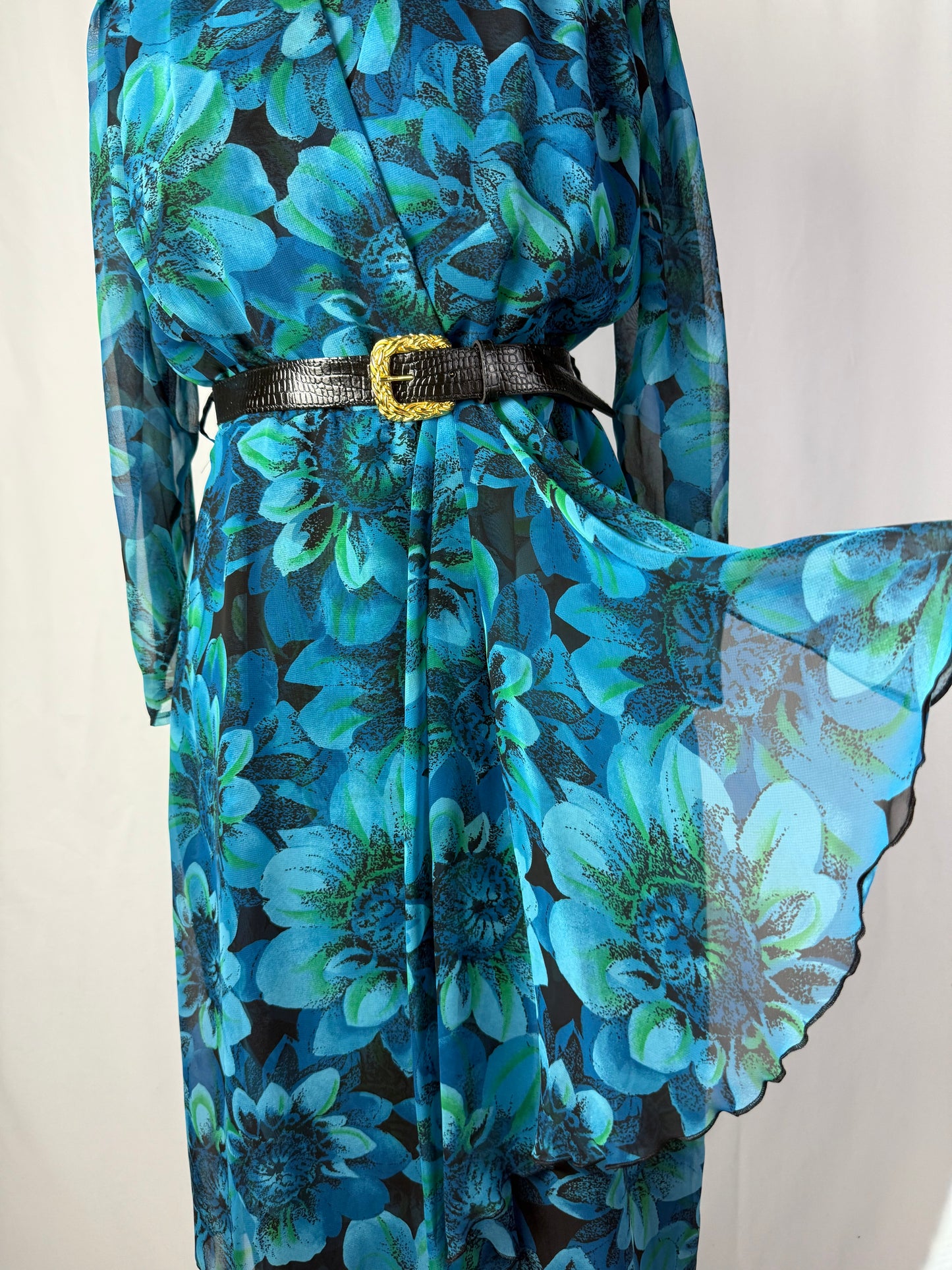 Abito anni ‘80 in chiffon - TG. 44/46