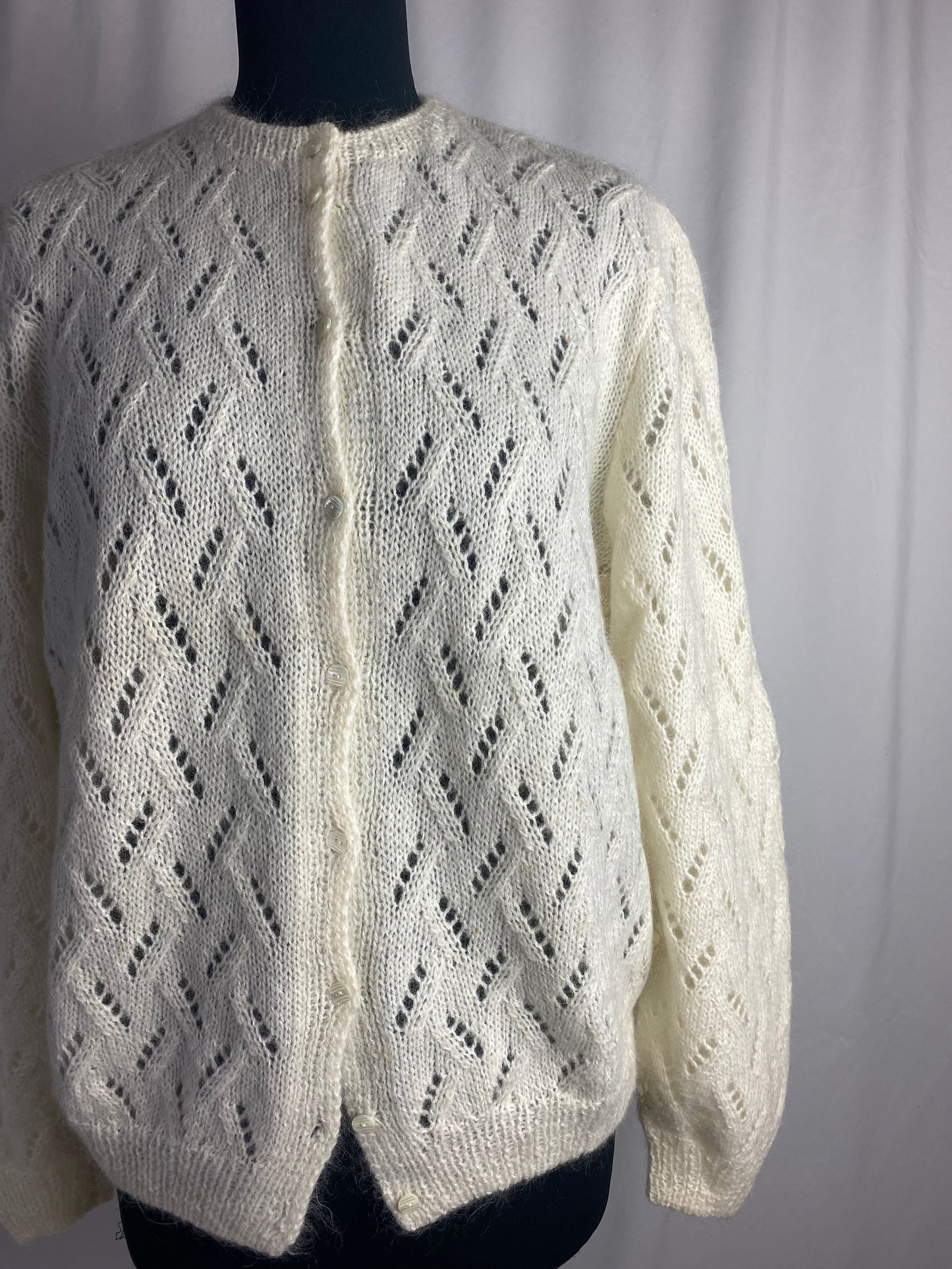 Cardigan in mohair - TG. 46/48/50