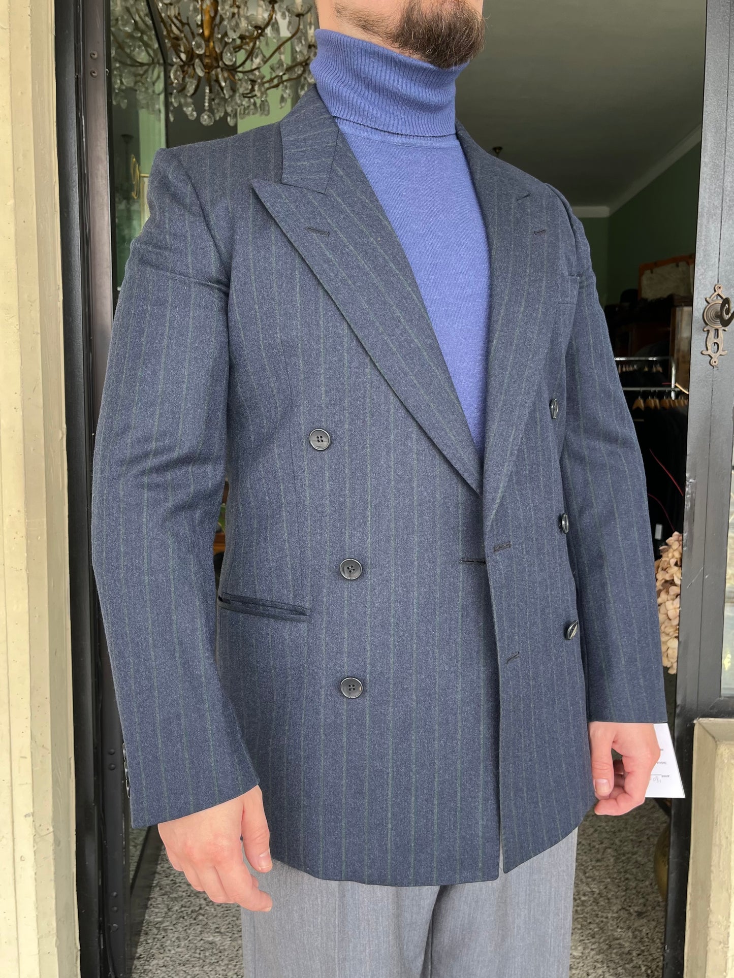 Giacca anni ‘80 in stile ‘30 tg. 46