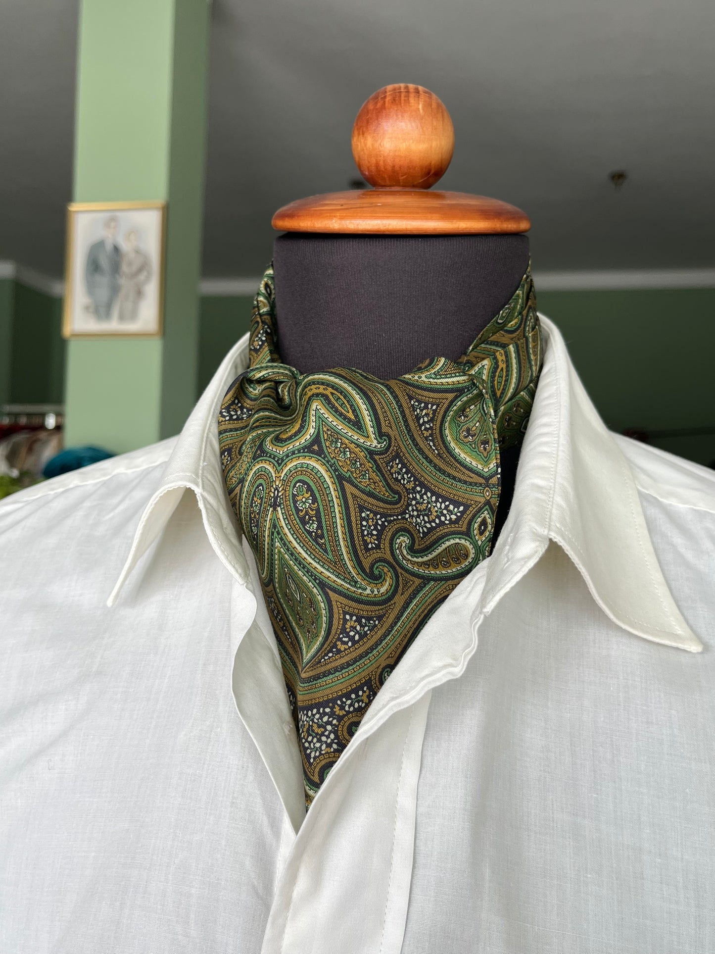 Ascot Trussardi seta paisley