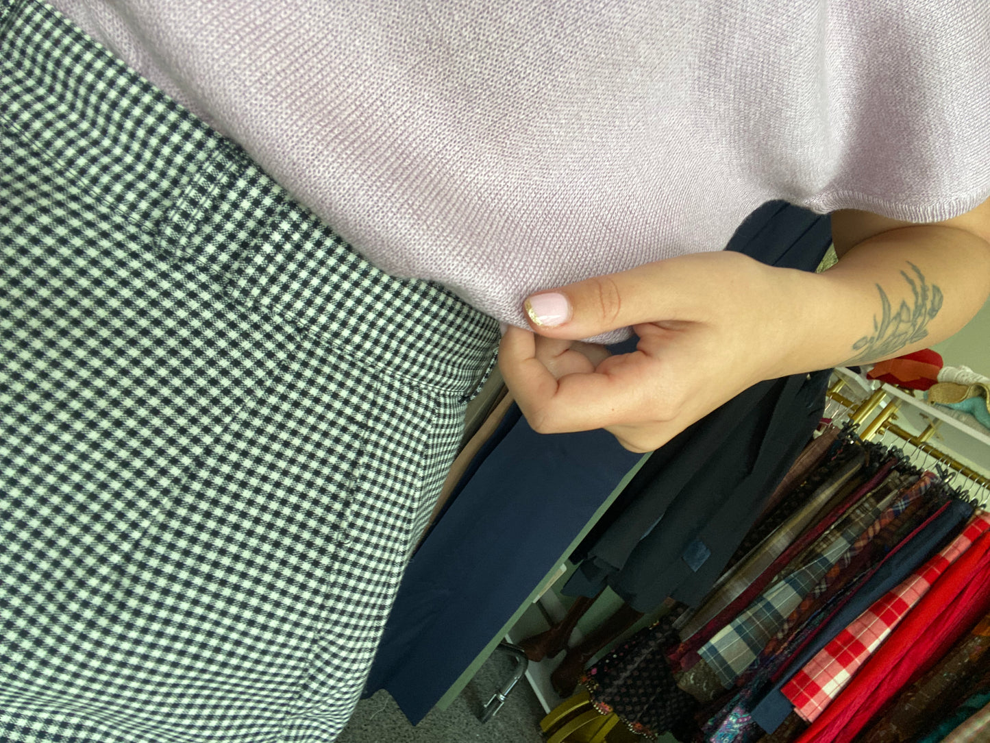 Blusa lilla - TG. curvy (46/48/52)