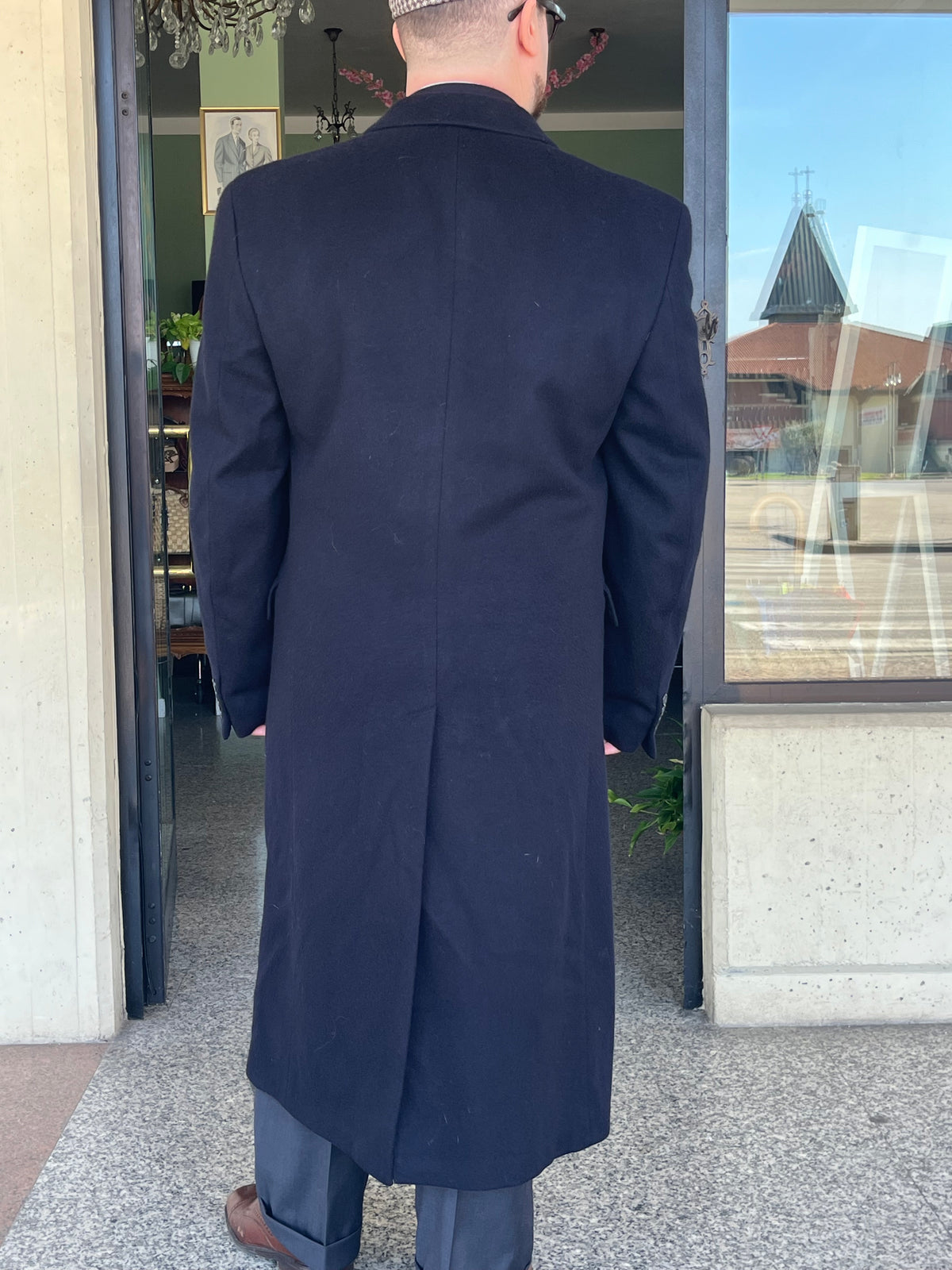 Cappotto doppiopetto anni ‘80 tg. 50-52