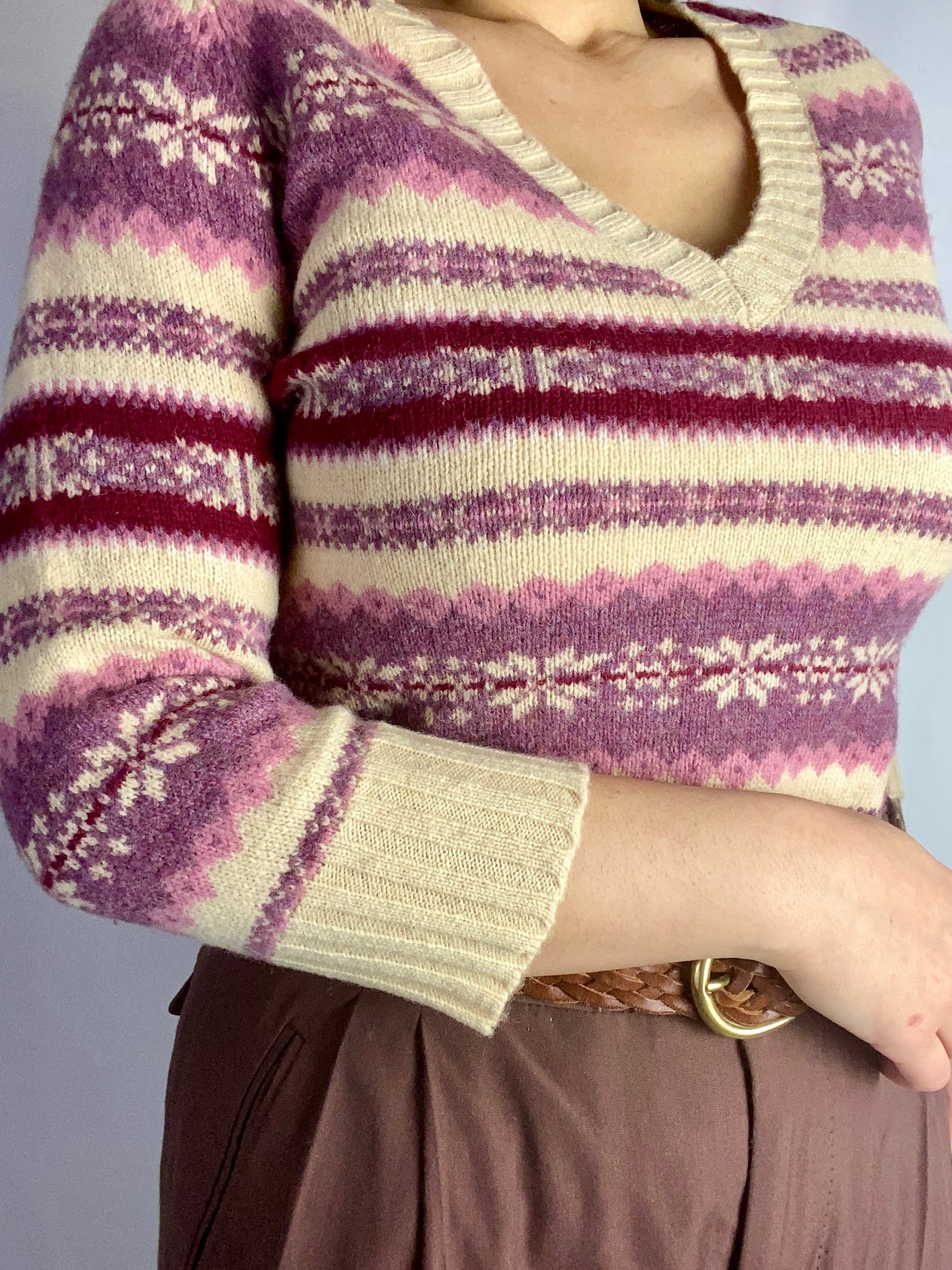 Pullover in lana di agnello - TG. 38/40