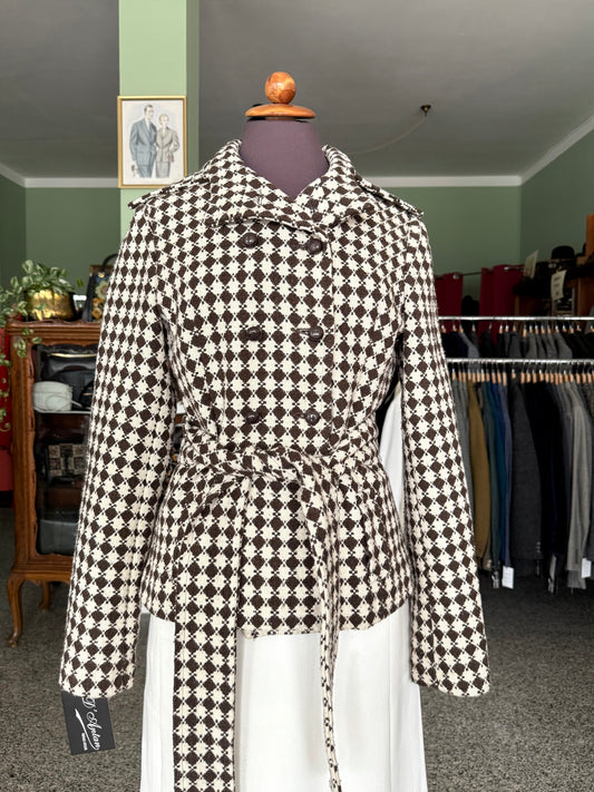 Giacca anni ‘60 con cintura - TG. 40