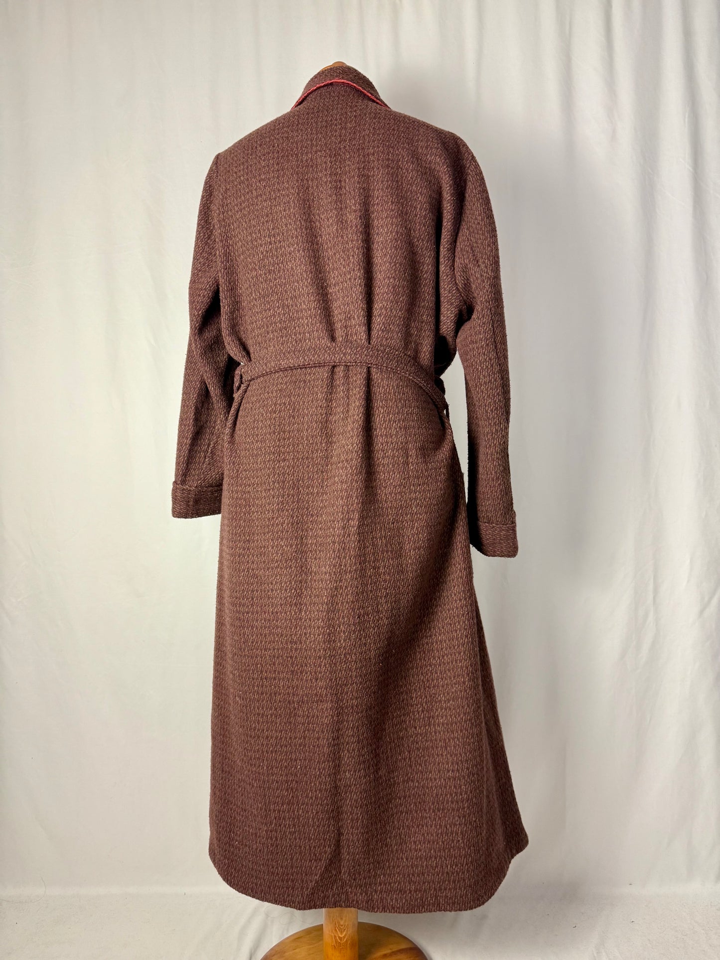 Vestaglia lunga terracotta tg. M-L