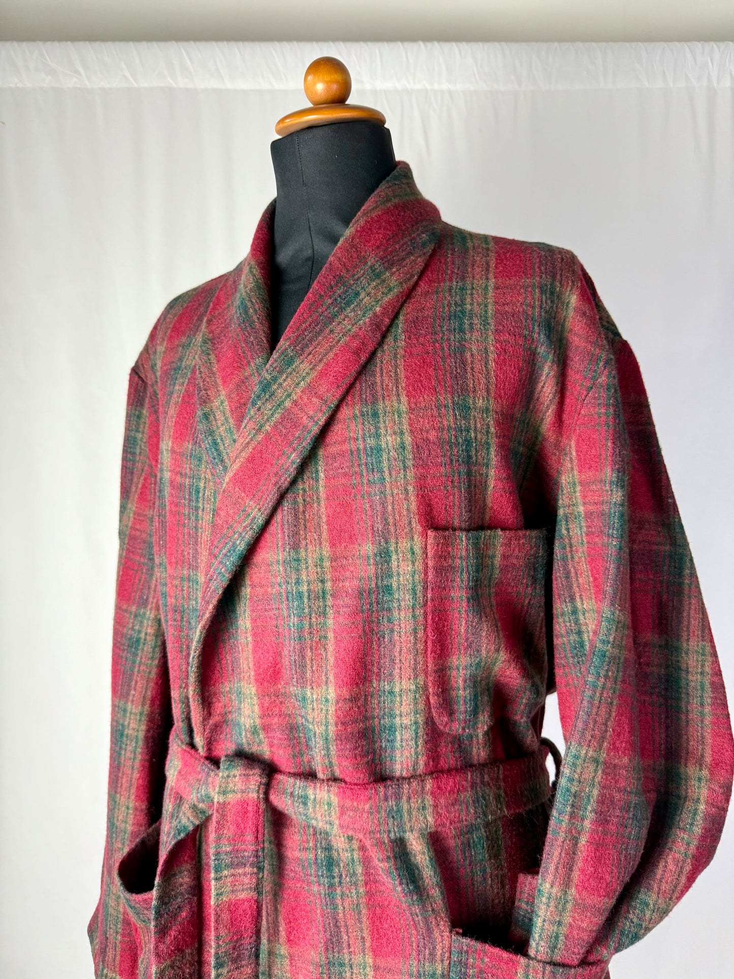 Giacca da camera tartan tg. XL-XXL