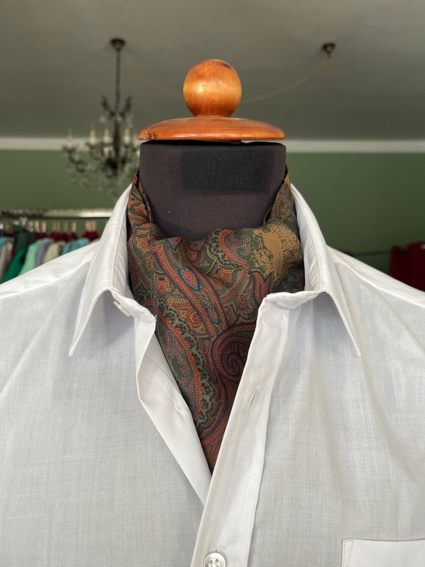 Ascot Boggi seta fantasia paisley