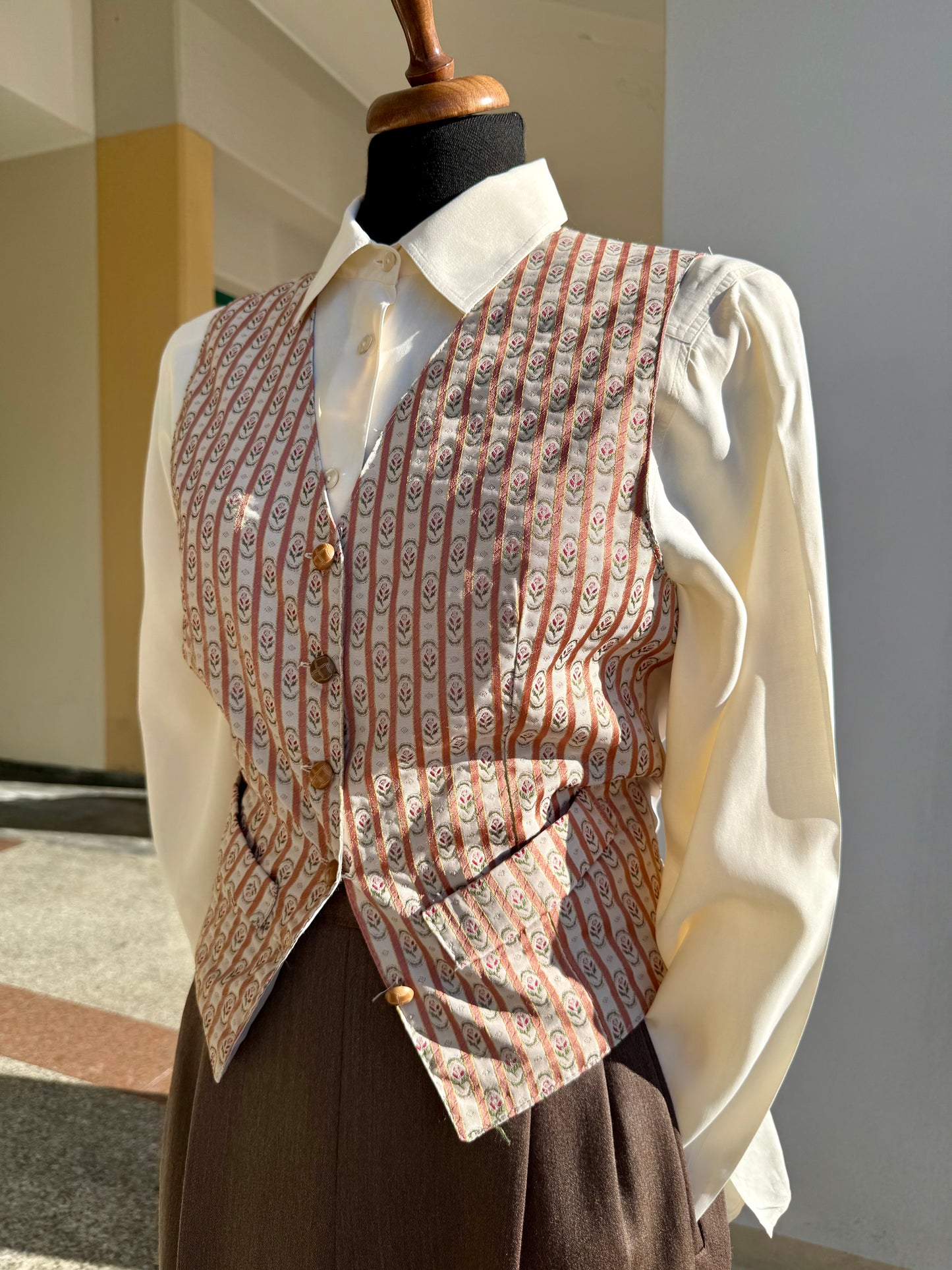 Gilet Regency in broccato - TG. 40