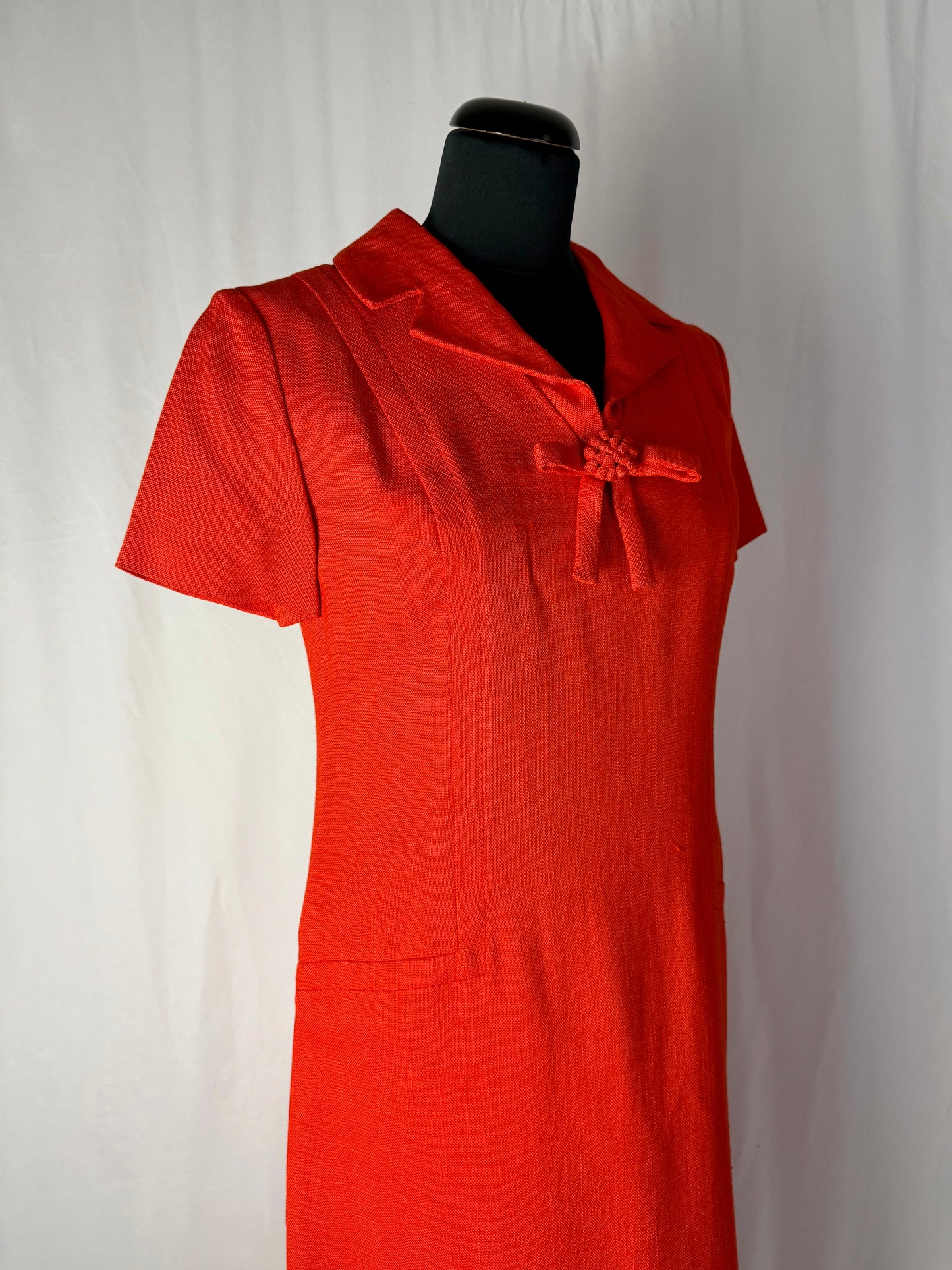 Abito anni ‘60 rosso scarlatto - TG. 42
