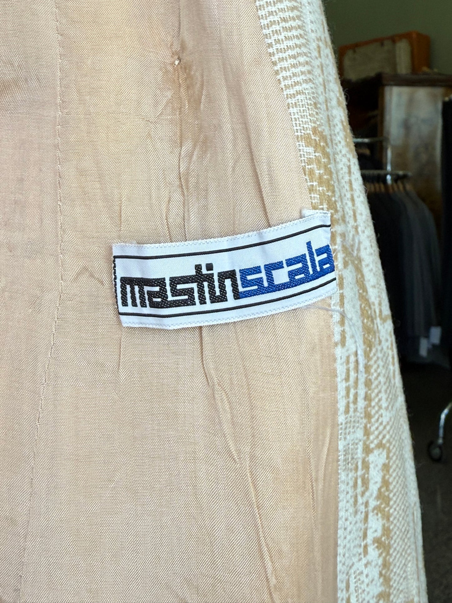 Cappottino anni ‘70 optical bon ton - TG. 38/40