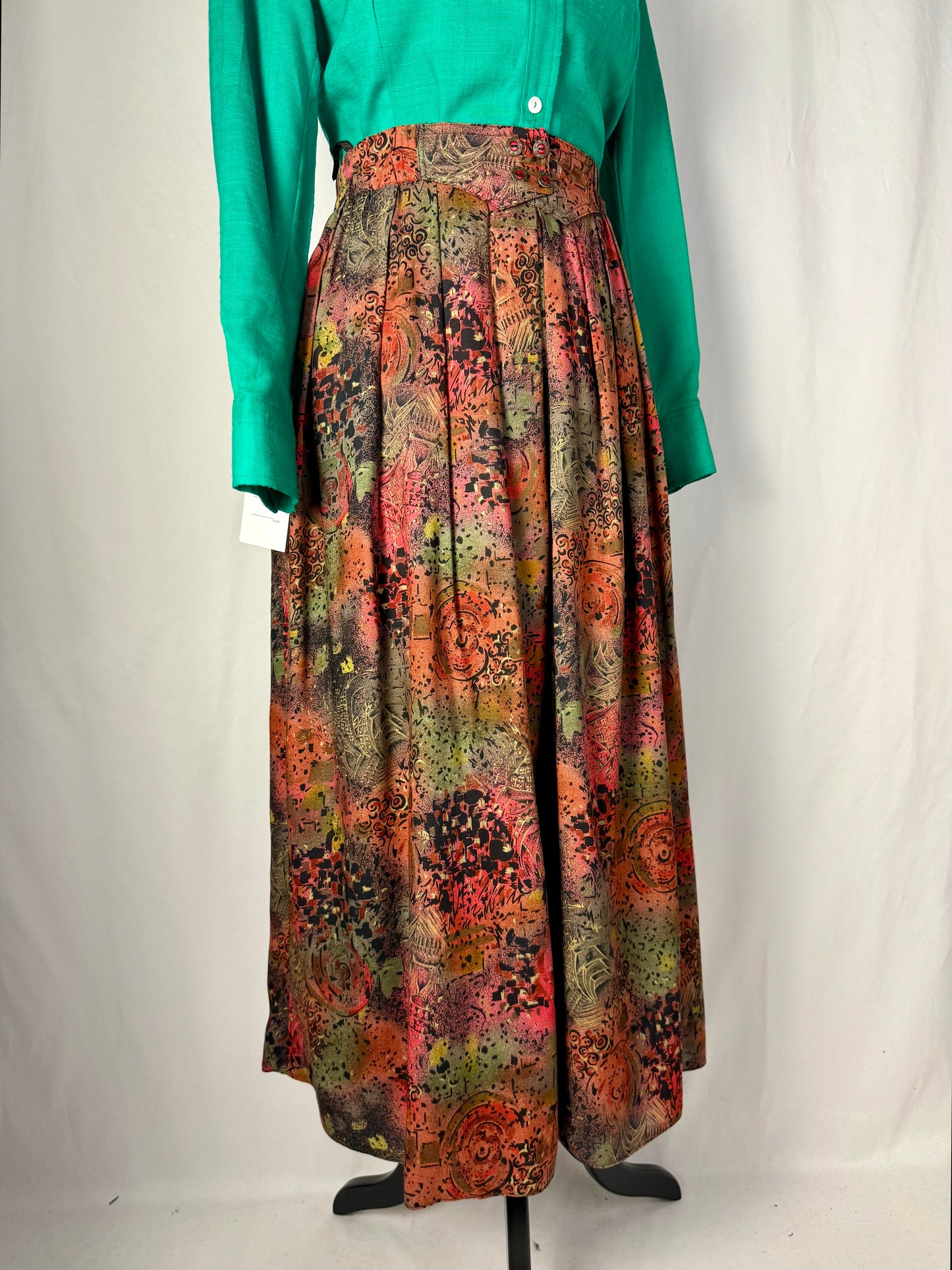 Gonna anni ‘80 a pieghe - TG. 46