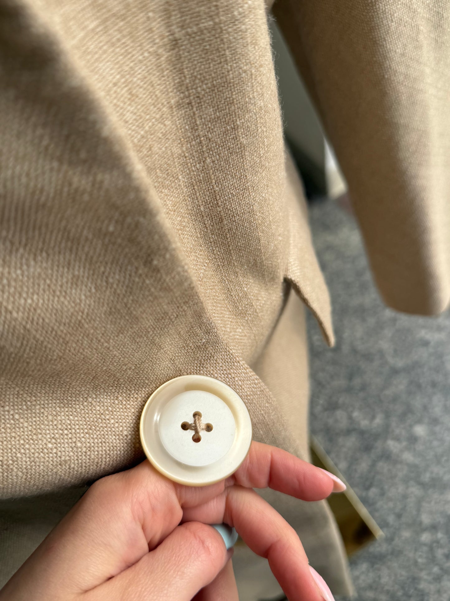Cappotto anni ‘60 beige - TG. 44
