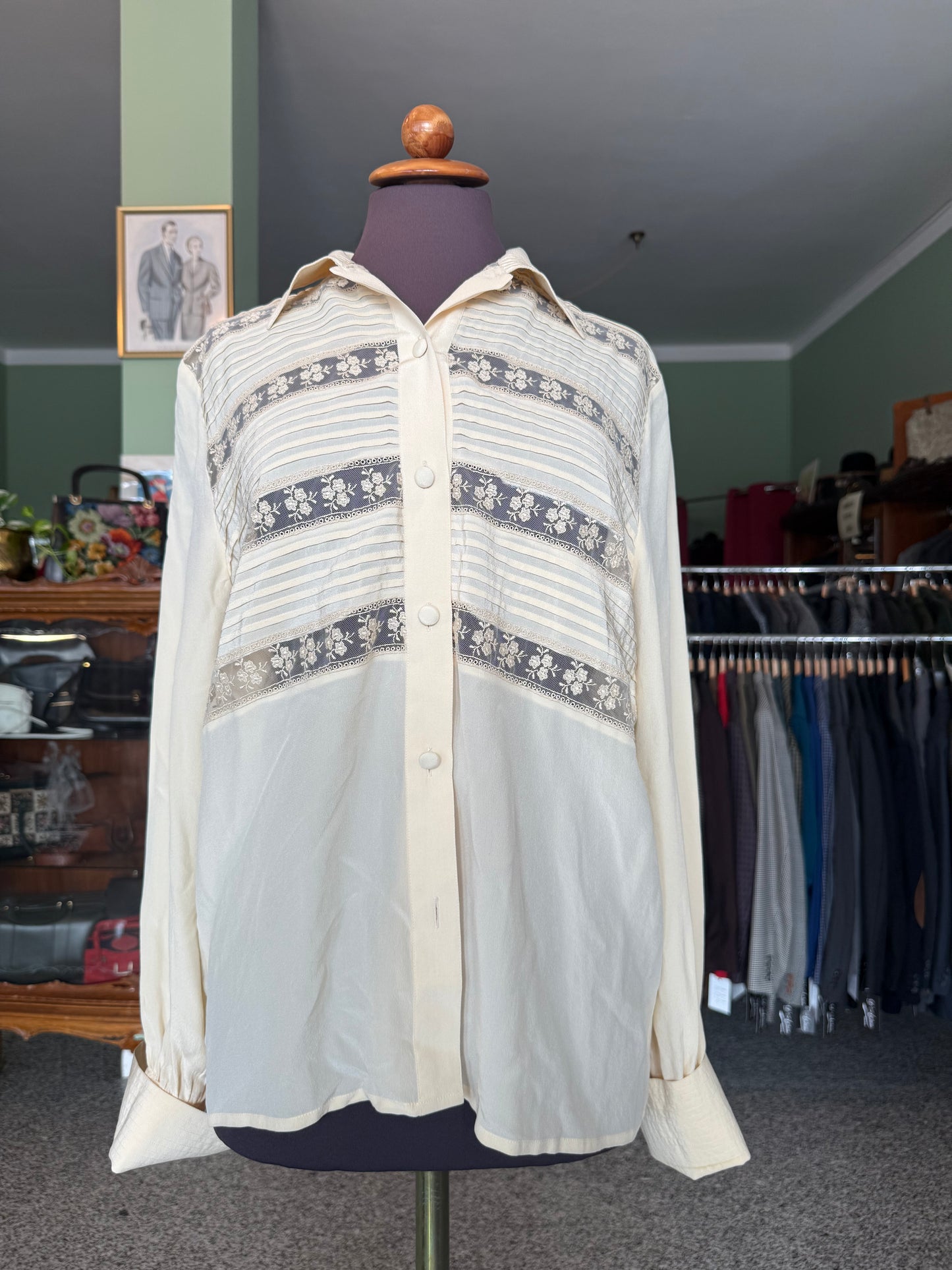 Camicia in pura seta - TG. 44